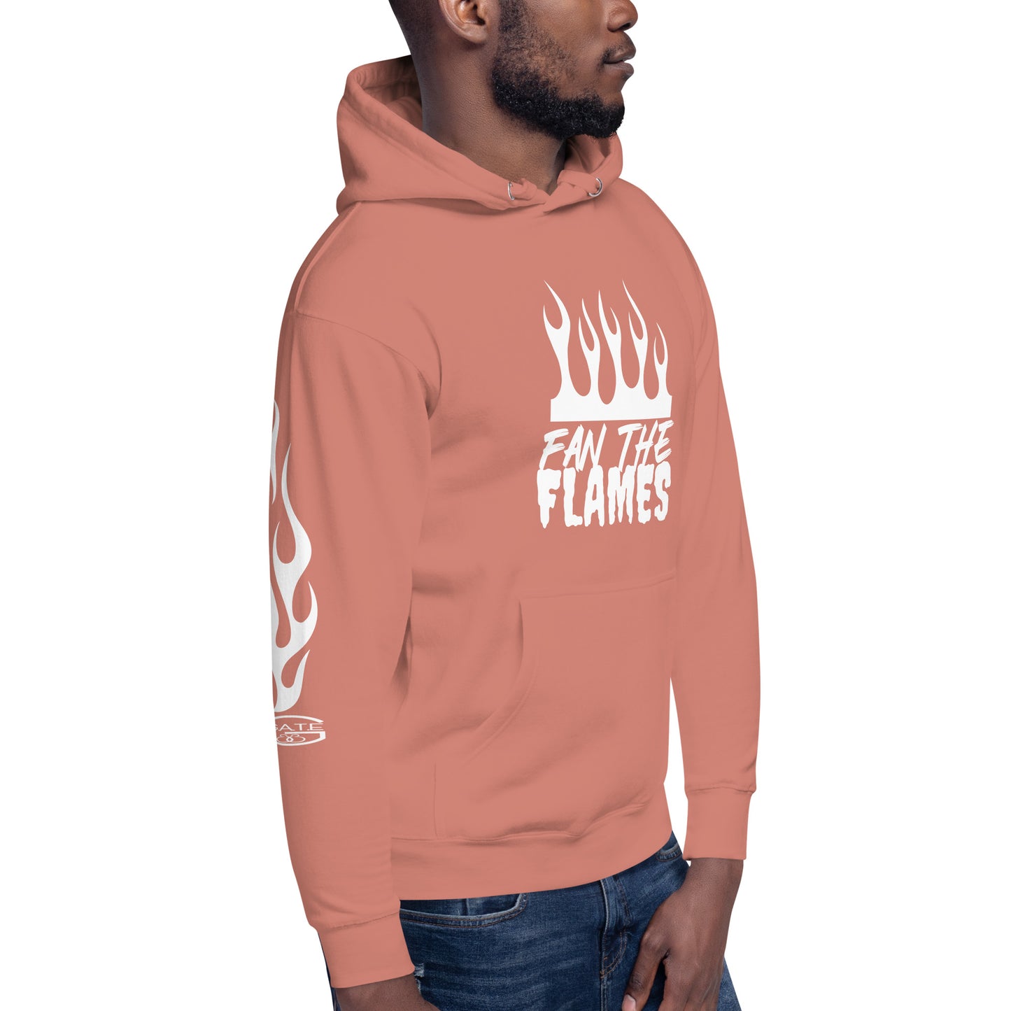 FAN THE FLAMES Unisex Hoodie - Da G.A.T.E 33