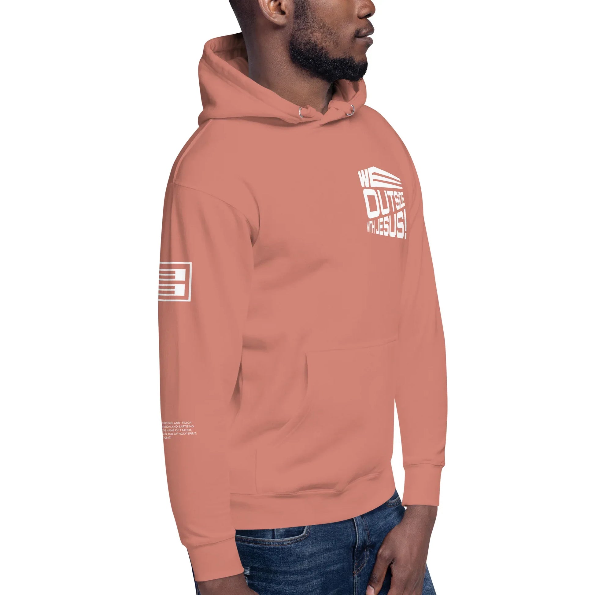 WE OUTSIDE -W- JESUS Unisex Hoodie - Da G.A.T.E 33