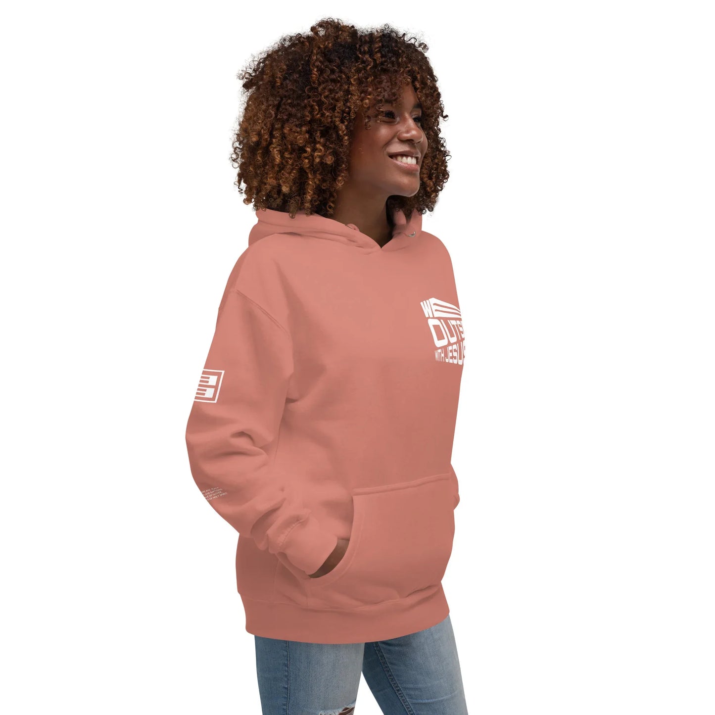 WE OUTSIDE -W- JESUS Unisex Hoodie - Da G.A.T.E 33