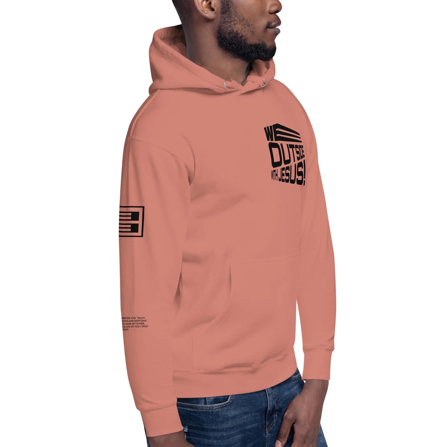 WE OUTSIDE -W- JESUS Unisex Hoodie - Da G.A.T.E 33
