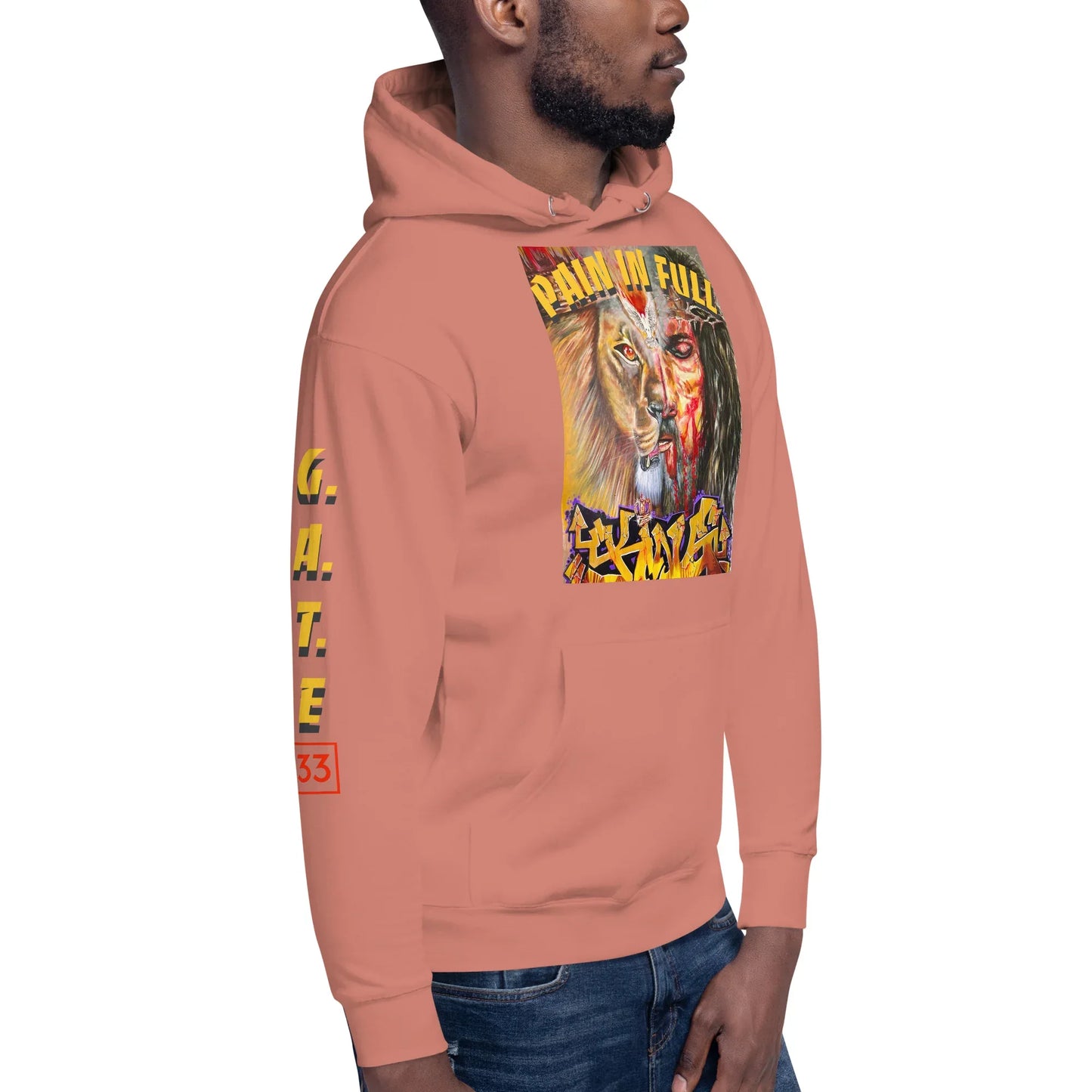 PAIN IN FULL Unisex Hoodie - Da G.A.T.E 33
