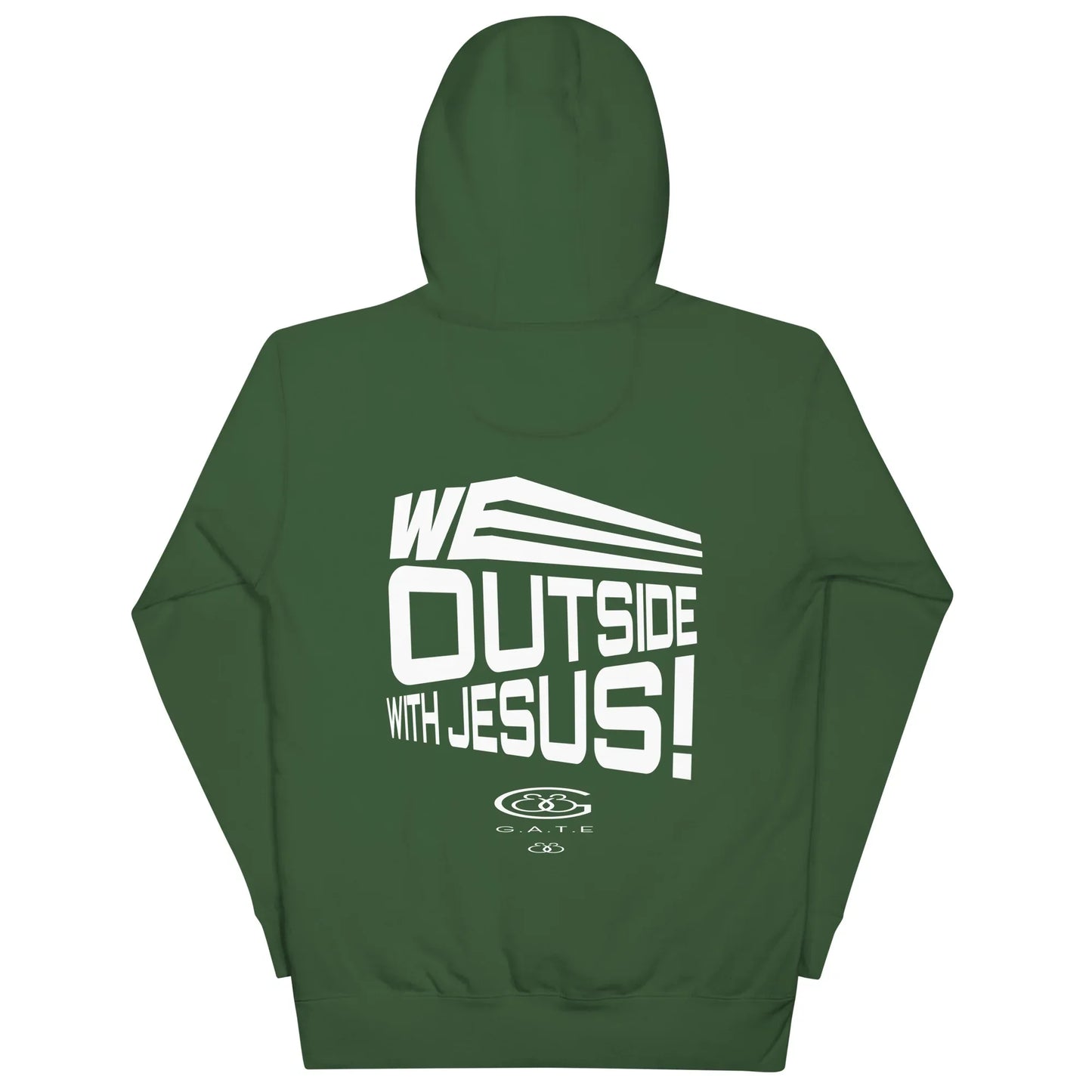WE OUTSIDE -W- JESUS Unisex Hoodie - Da G.A.T.E 33