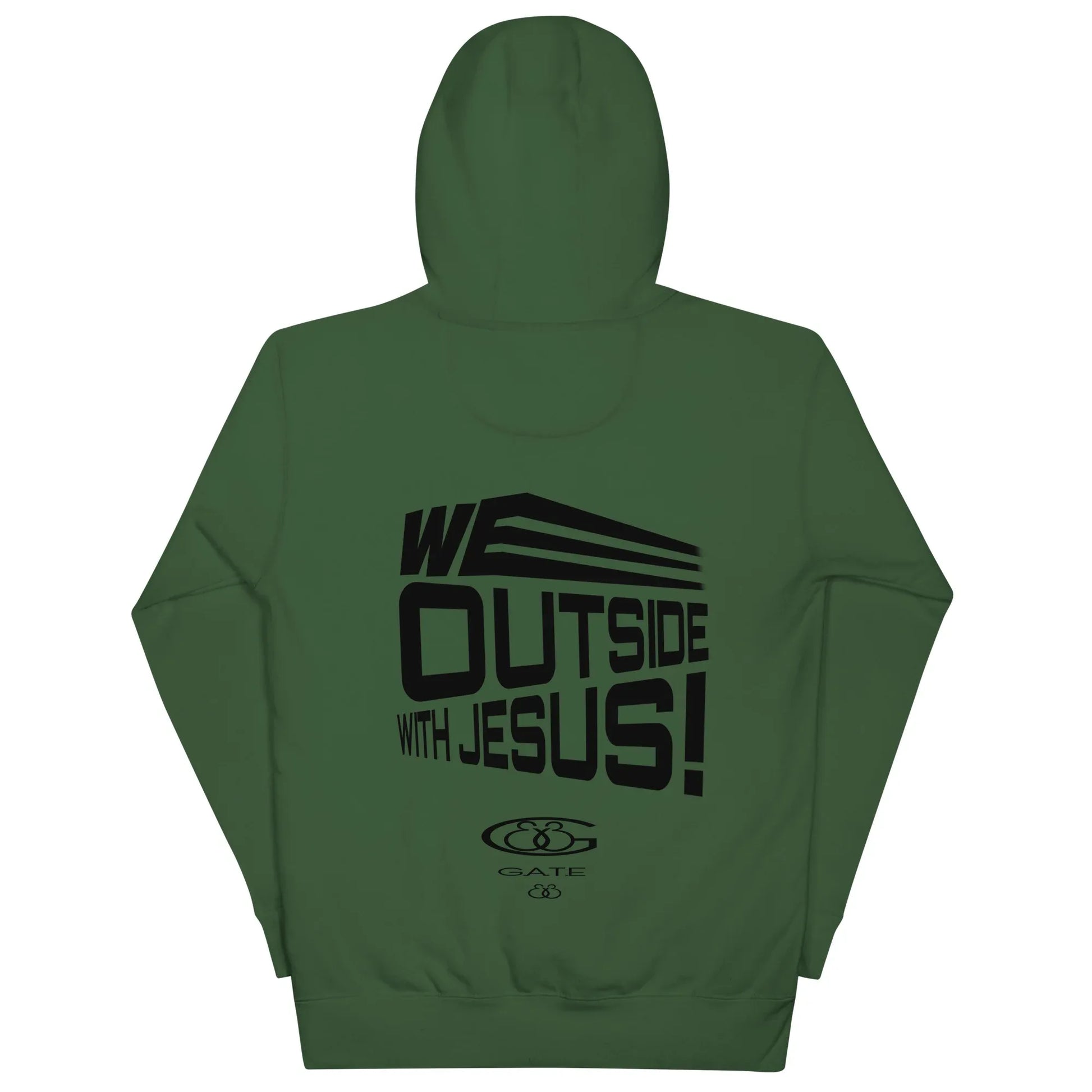 WE OUTSIDE -W- JESUS Unisex Hoodie - Da G.A.T.E 33