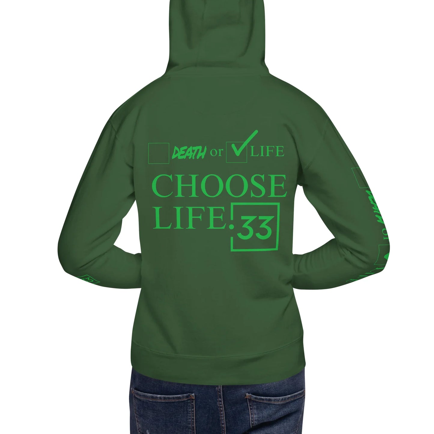 CHOSSE LIFE Unisex Hoodie - Da G.A.T.E 33