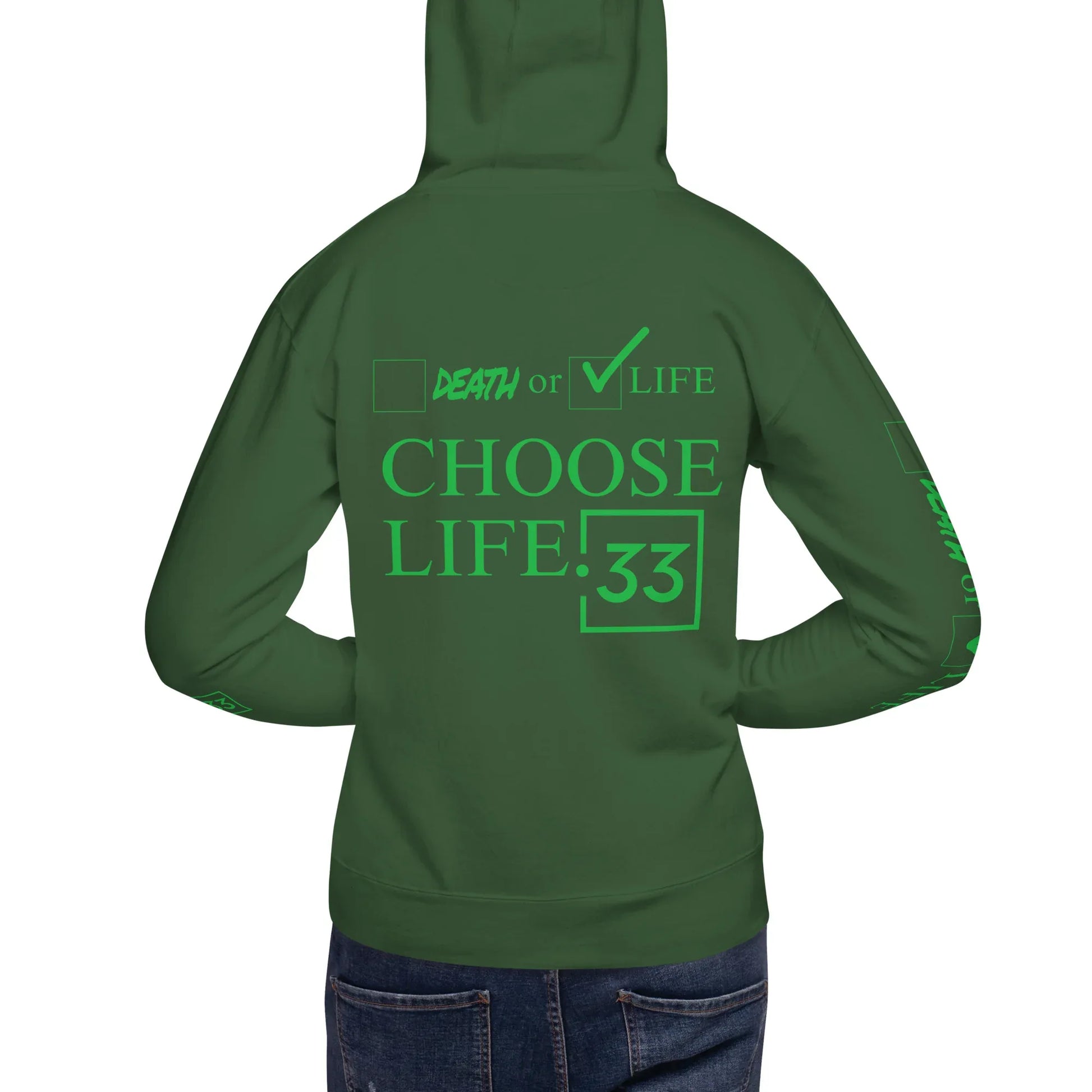 CHOSSE LIFE Unisex Hoodie - Da G.A.T.E 33
