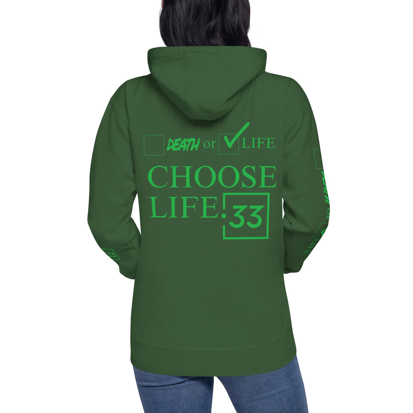 CHOSSE LIFE Unisex Hoodie - Da G.A.T.E 33