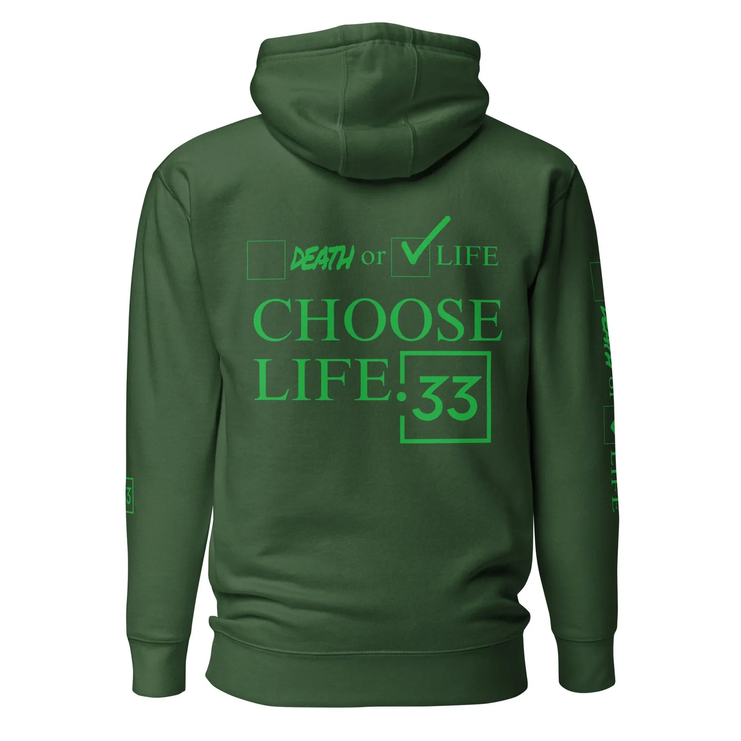 CHOSSE LIFE Unisex Hoodie - Da G.A.T.E 33