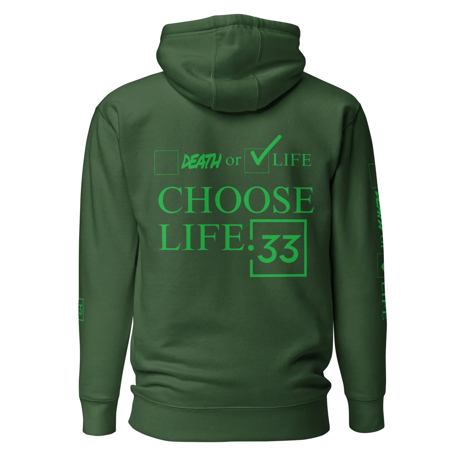 CHOSSE LIFE Unisex Hoodie - Da G.A.T.E 33