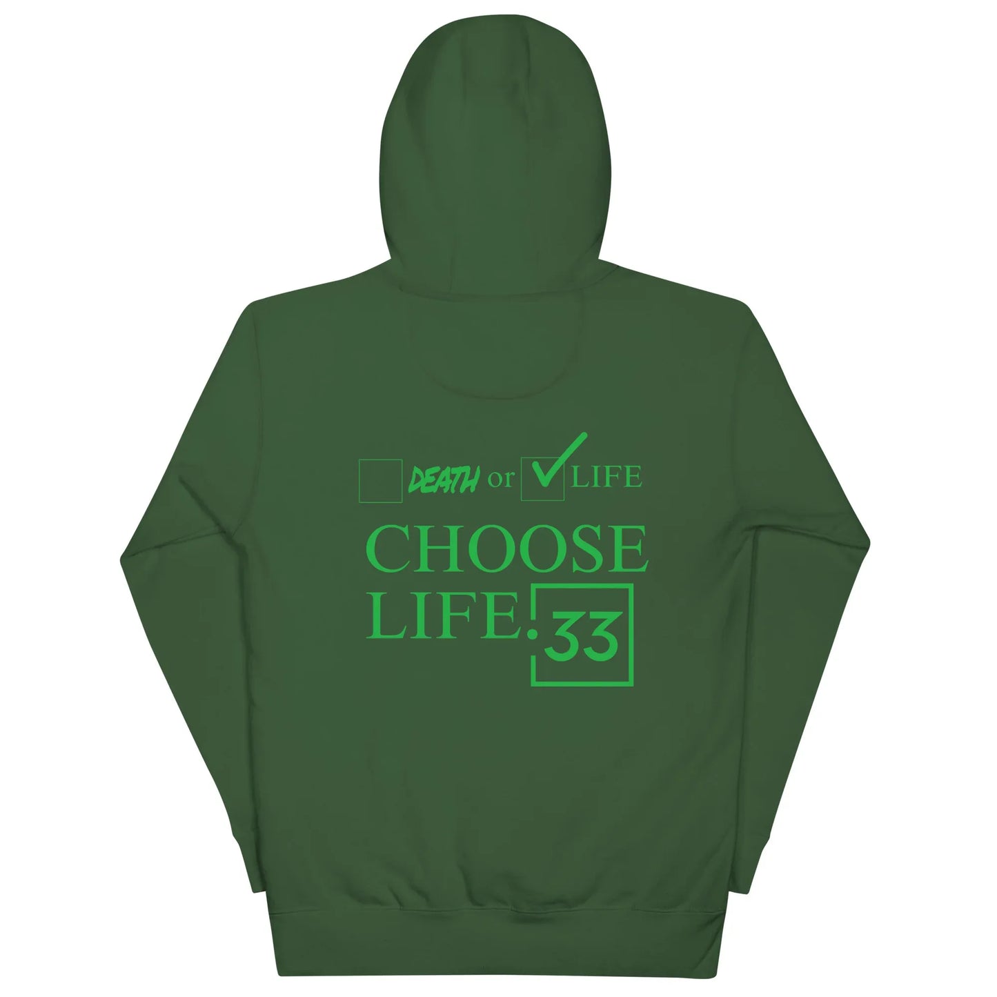 CHOSSE LIFE Unisex Hoodie - Da G.A.T.E 33