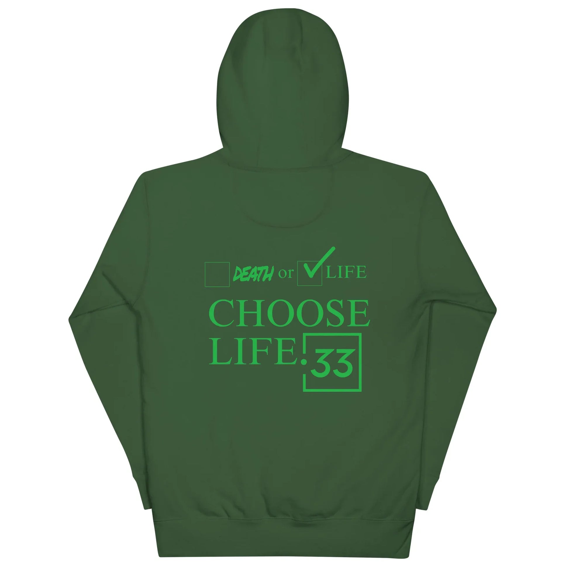 CHOSSE LIFE Unisex Hoodie - Da G.A.T.E 33