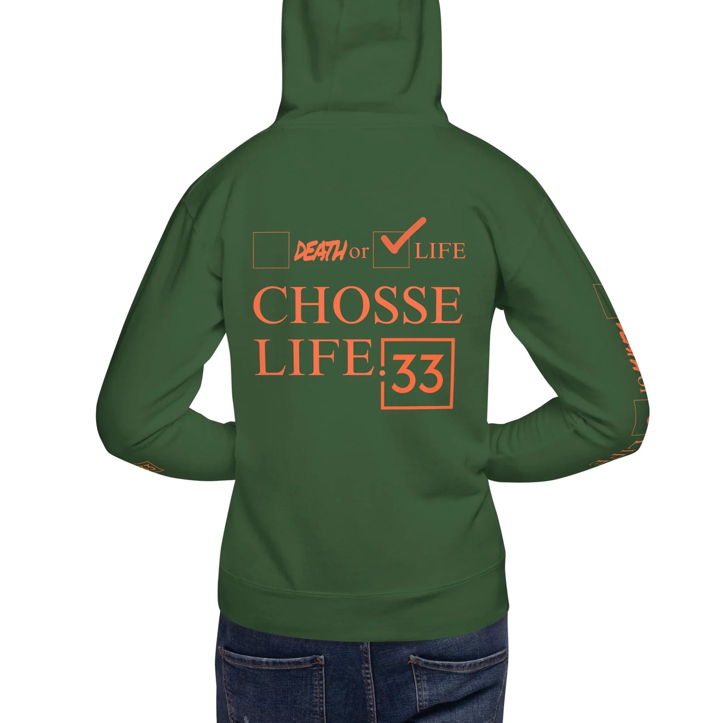 CHOOSE LIFE Unisex Hoodie - Da G.A.T.E 33