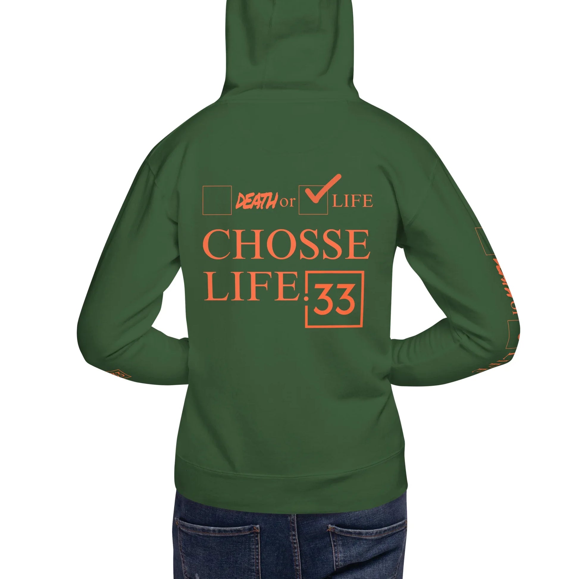 CHOOSE LIFE Unisex Hoodie - Da G.A.T.E 33