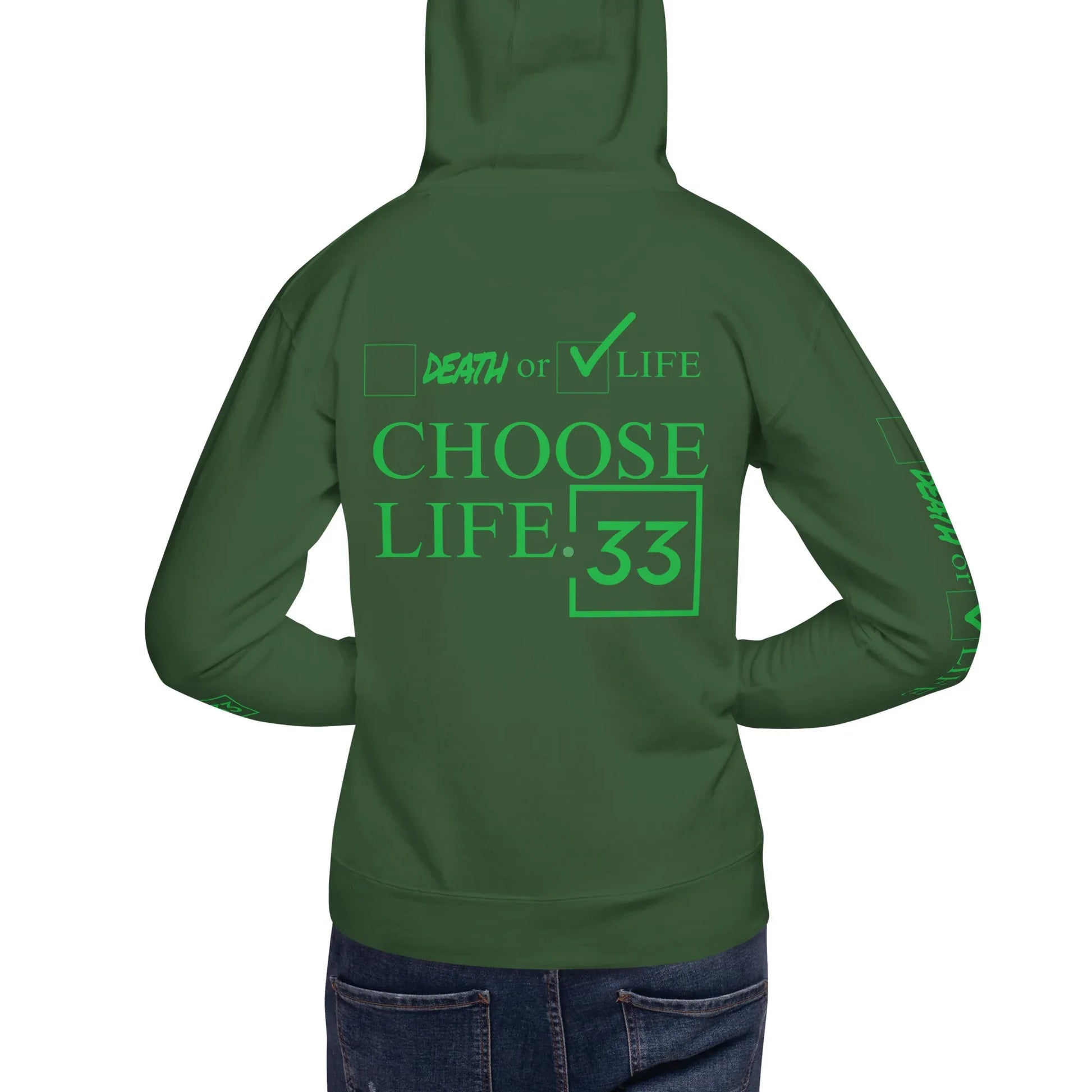 CHOOSE LIFE Unisex Hoodie - Da G.A.T.E 33