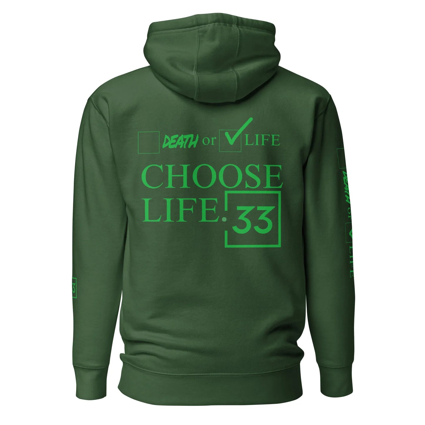CHOOSE LIFE Unisex Hoodie - Da G.A.T.E 33