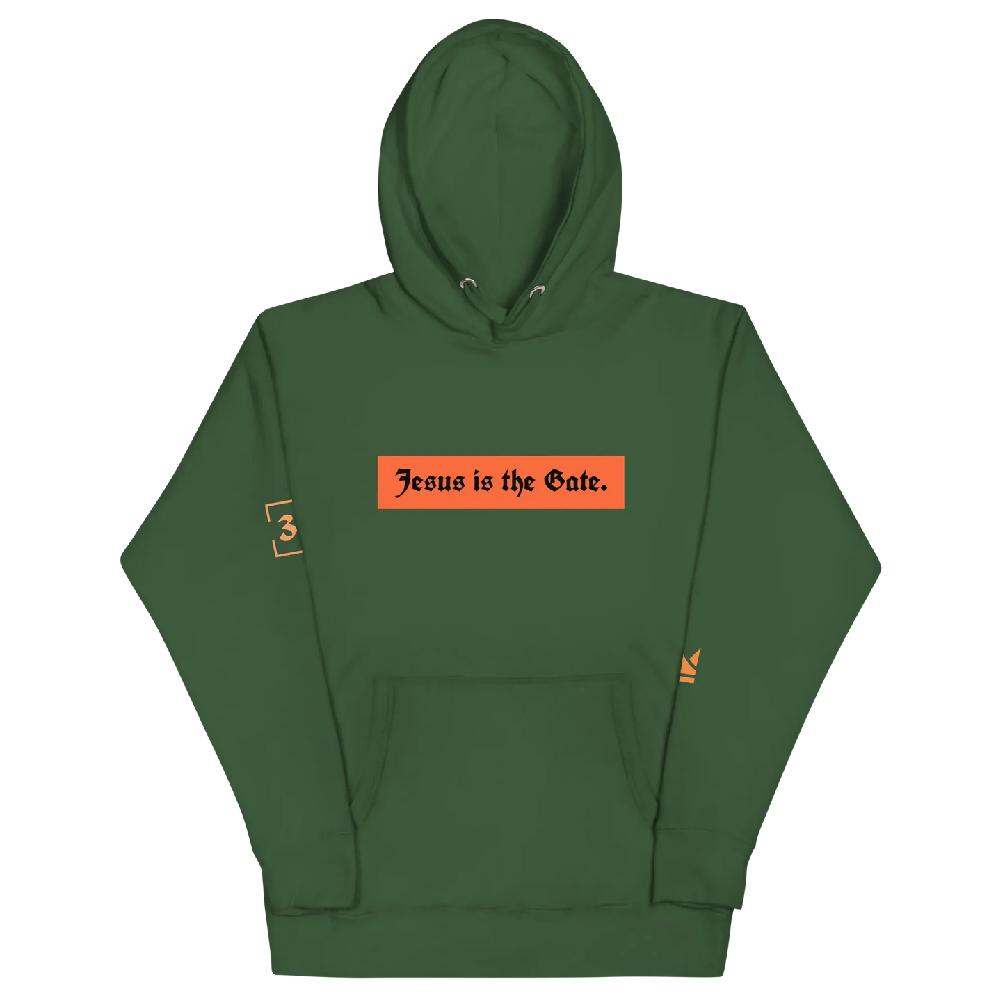 Jesus is the Gate. Unisex Hoodie - Da G.A.T.E 33