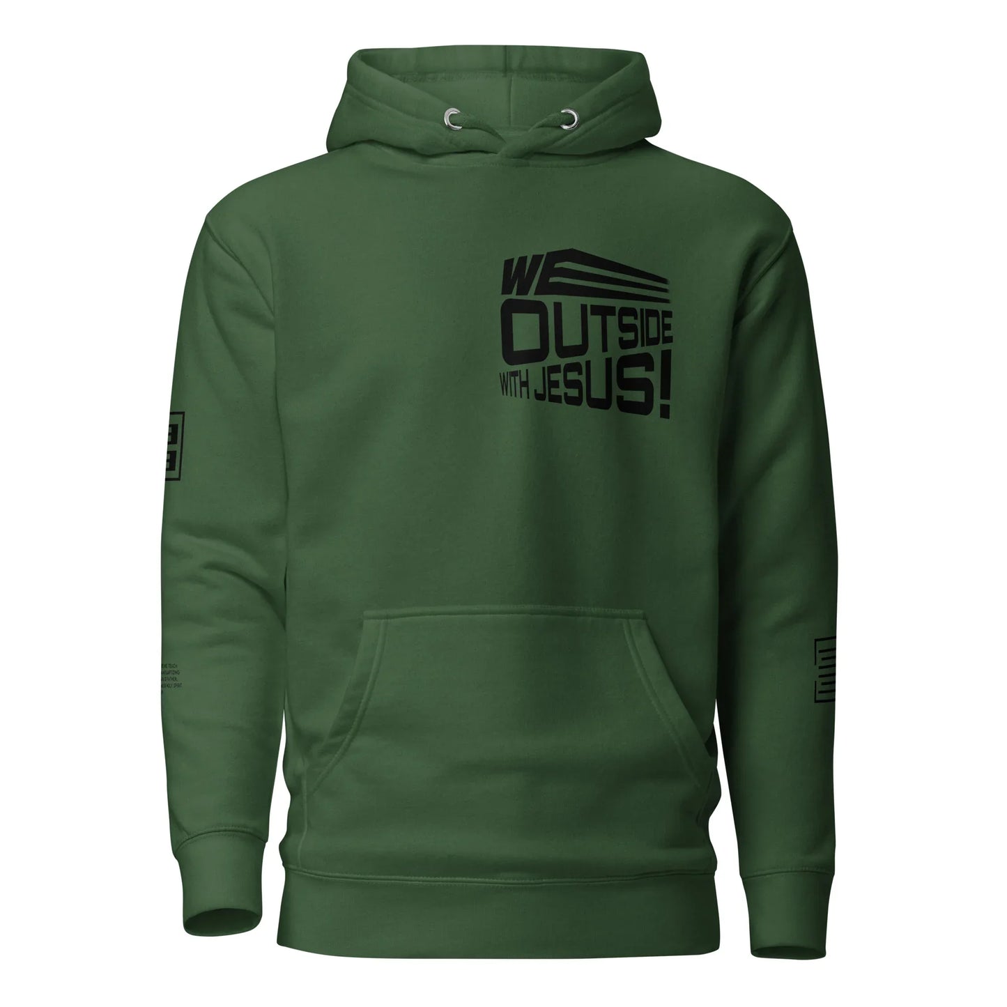 WE OUTSIDE -W- JESUS Unisex Hoodie - Da G.A.T.E 33