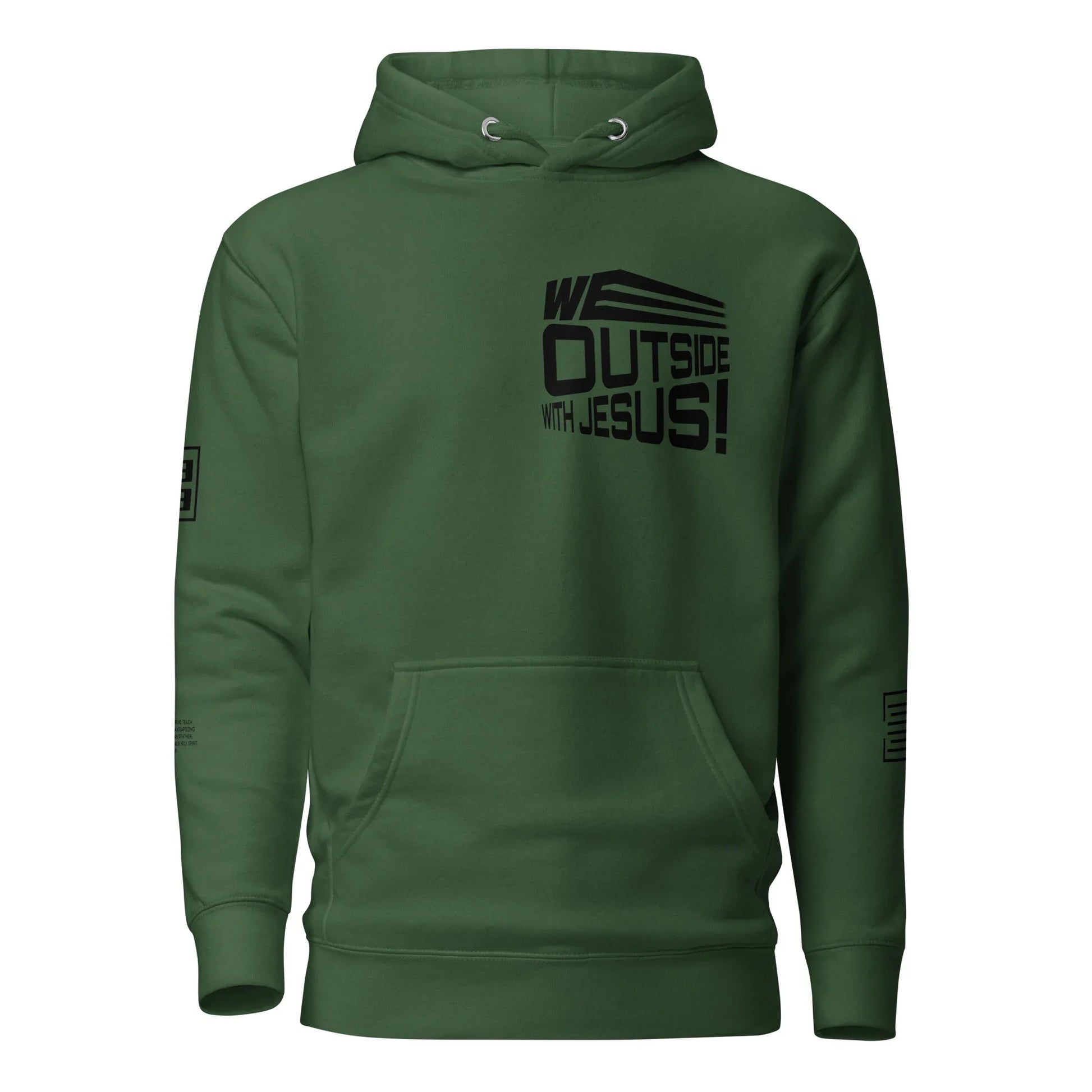 WE OUTSIDE -W- JESUS Unisex Hoodie - Da G.A.T.E 33