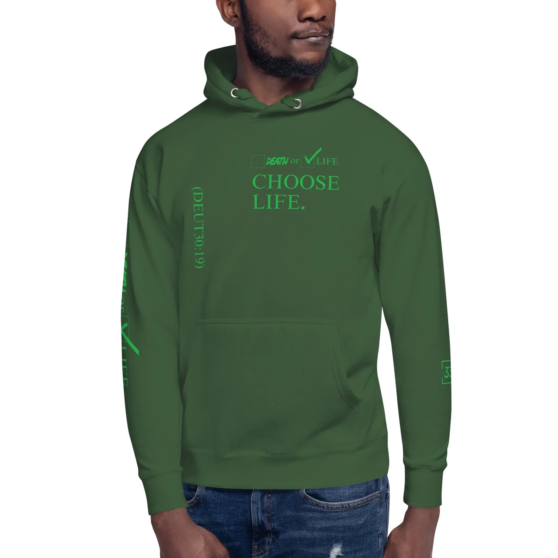 CHOSSE LIFE Unisex Hoodie - Da G.A.T.E 33