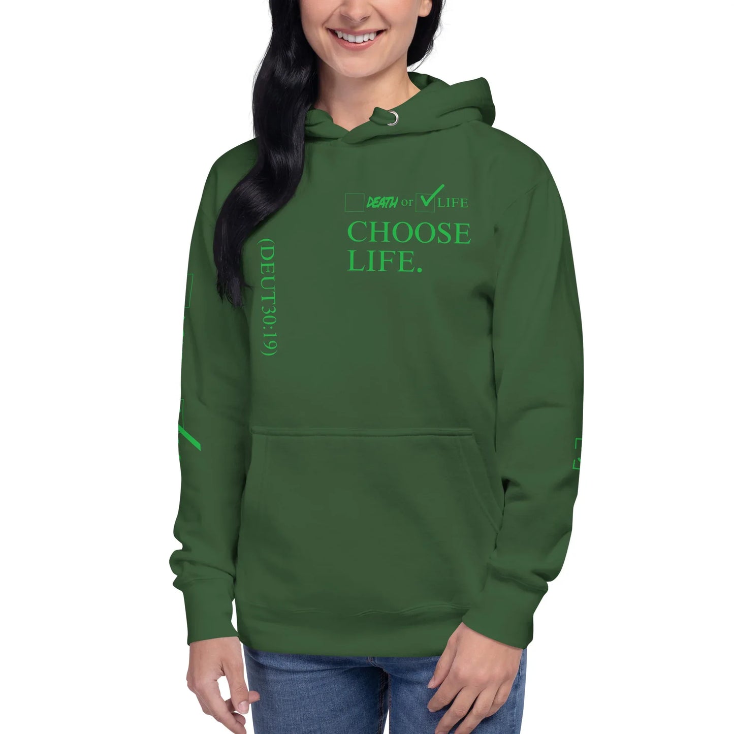 CHOSSE LIFE Unisex Hoodie - Da G.A.T.E 33