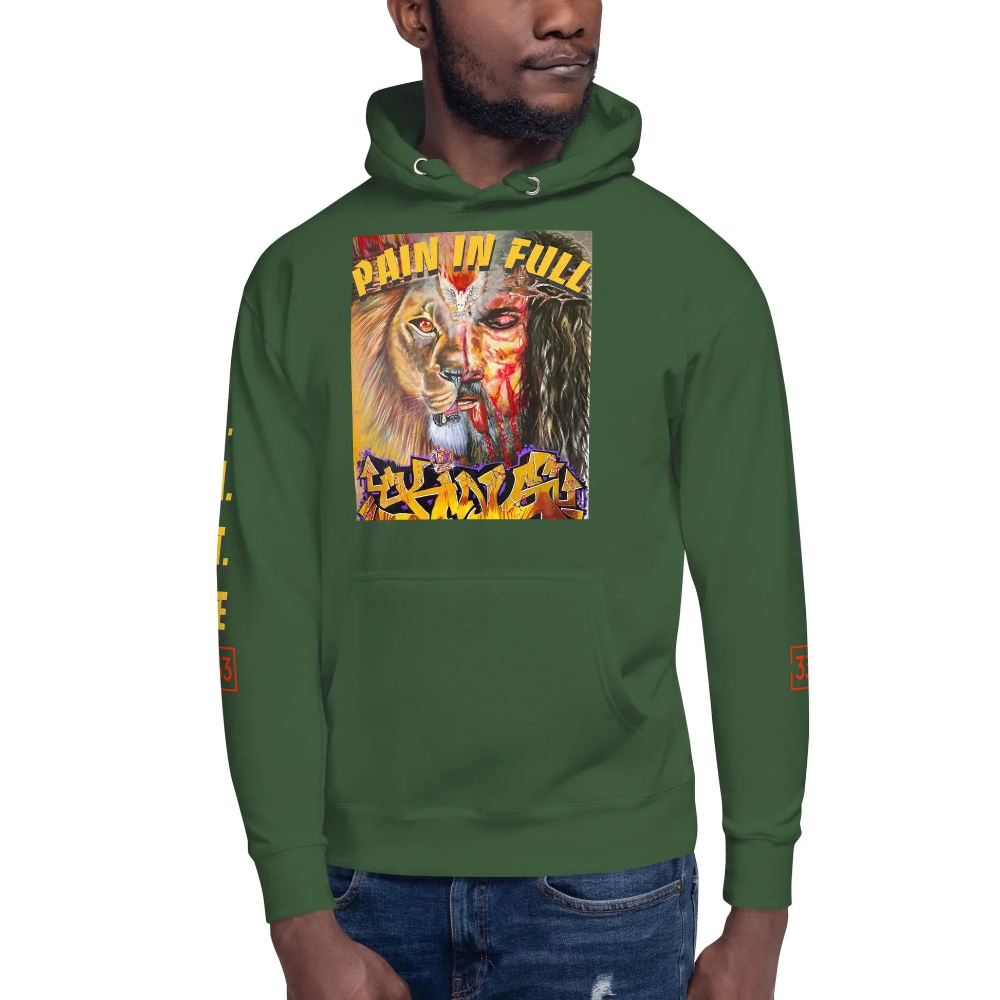 PAIN IN FULL Unisex Hoodie - Da G.A.T.E 33