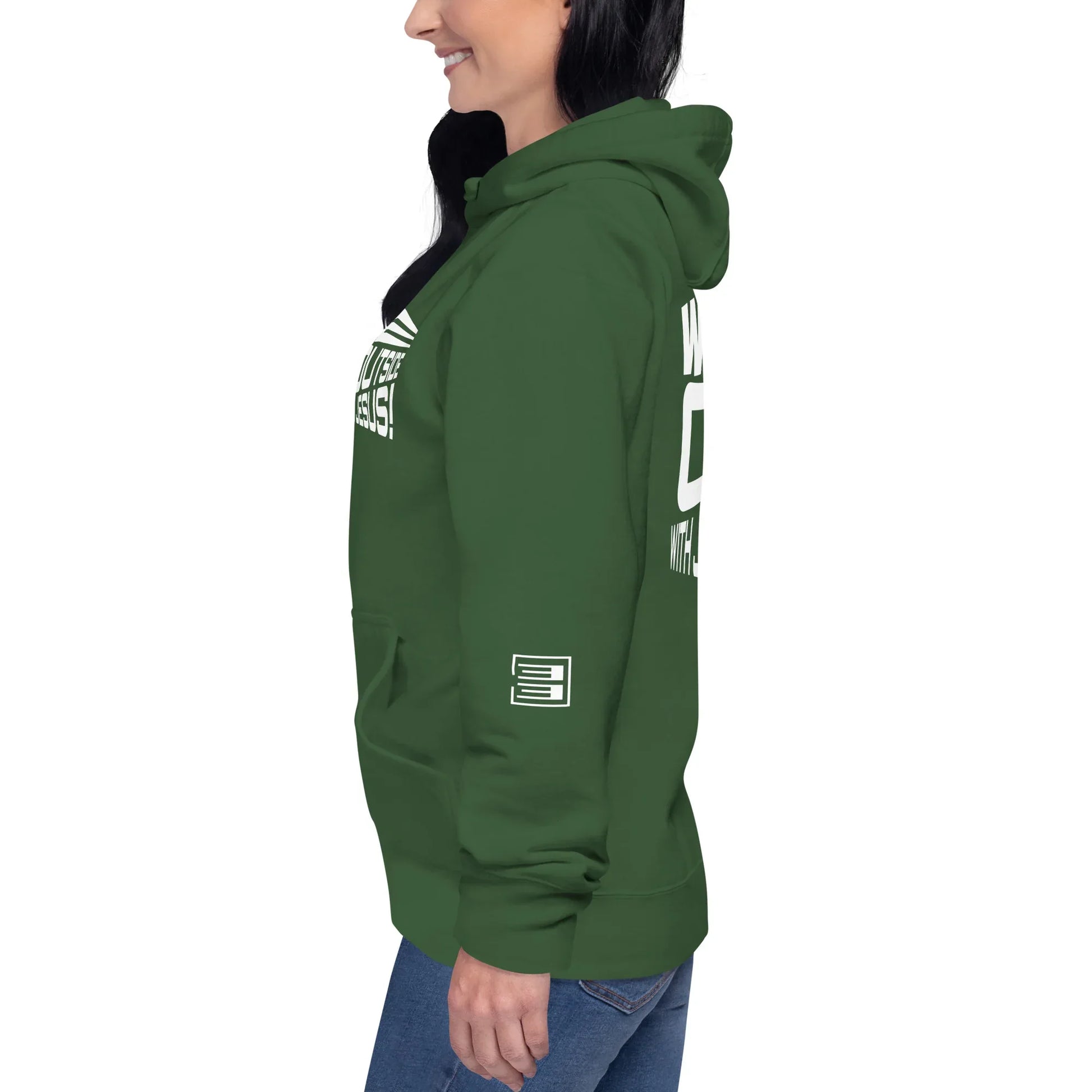 WE OUTSIDE -W- JESUS Unisex Hoodie - Da G.A.T.E 33