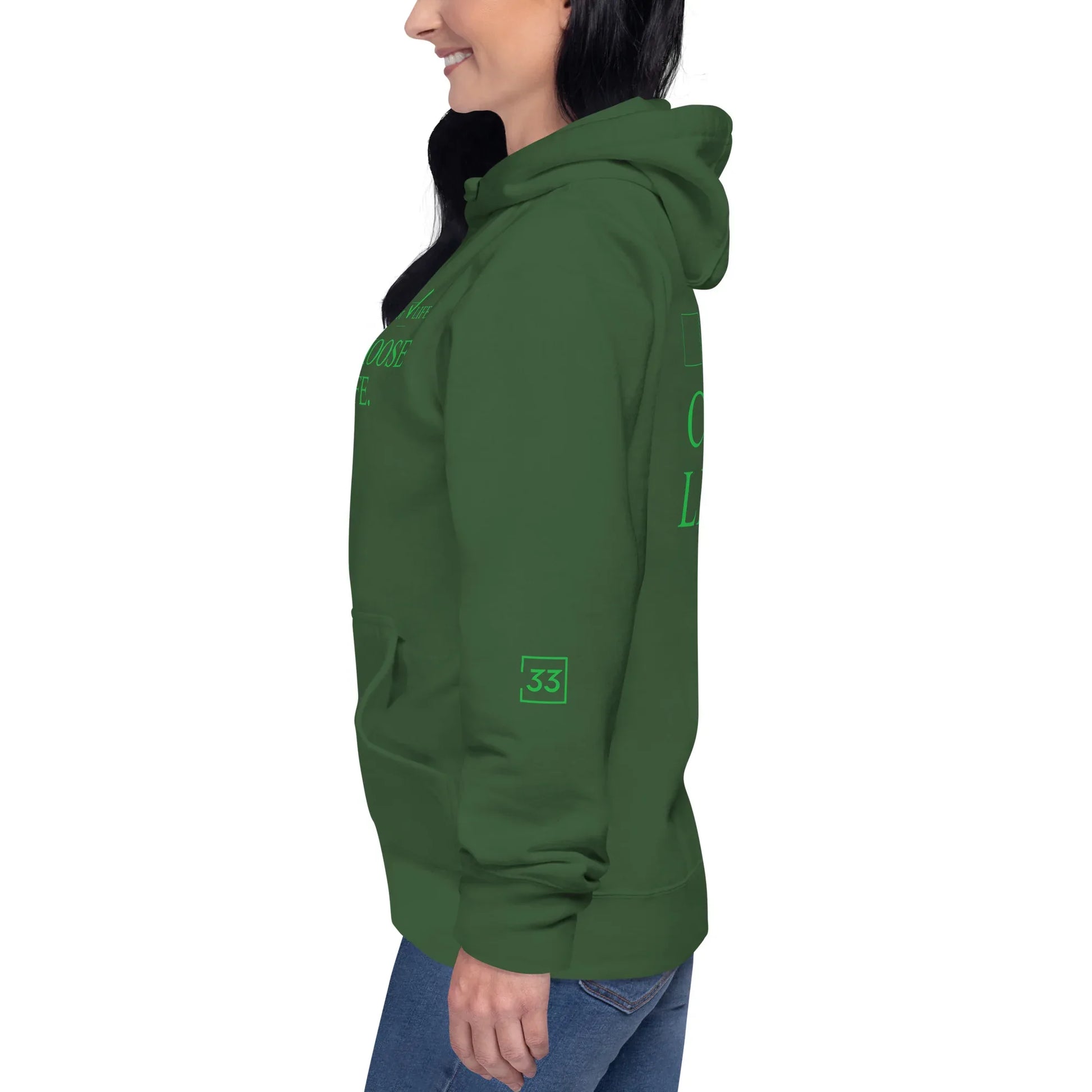 CHOSSE LIFE Unisex Hoodie - Da G.A.T.E 33