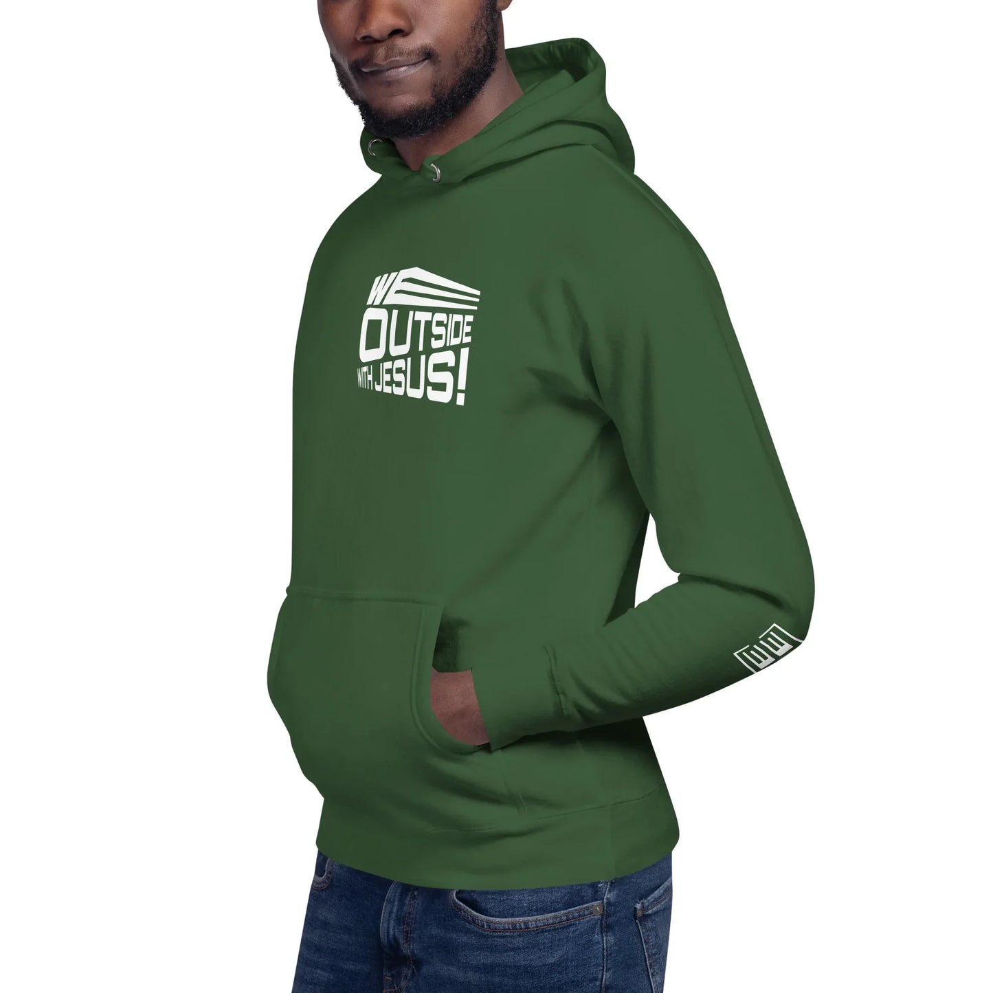 WE OUTSIDE -W- JESUS Unisex Hoodie - Da G.A.T.E 33