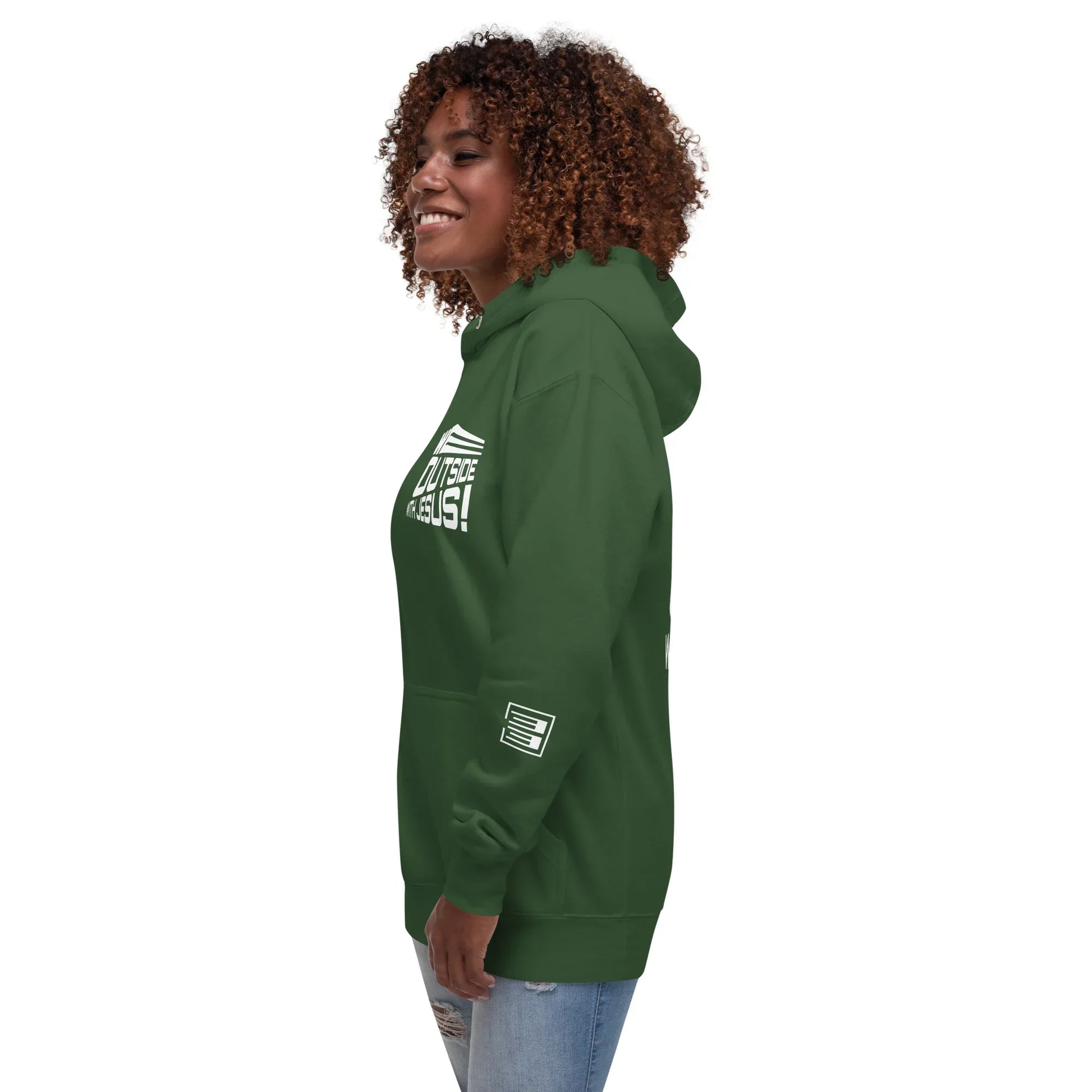 WE OUTSIDE -W- JESUS Unisex Hoodie - Da G.A.T.E 33