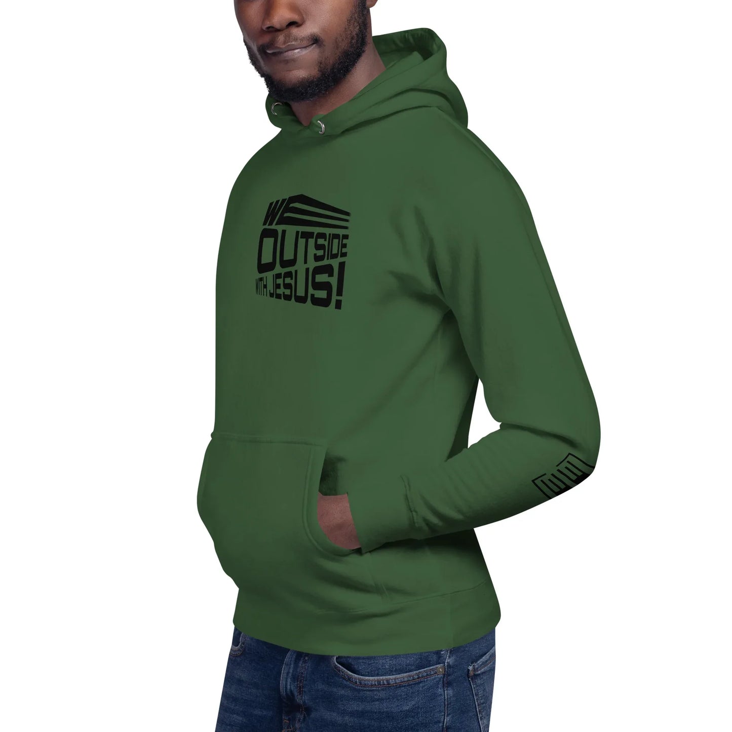WE OUTSIDE -W- JESUS Unisex Hoodie - Da G.A.T.E 33