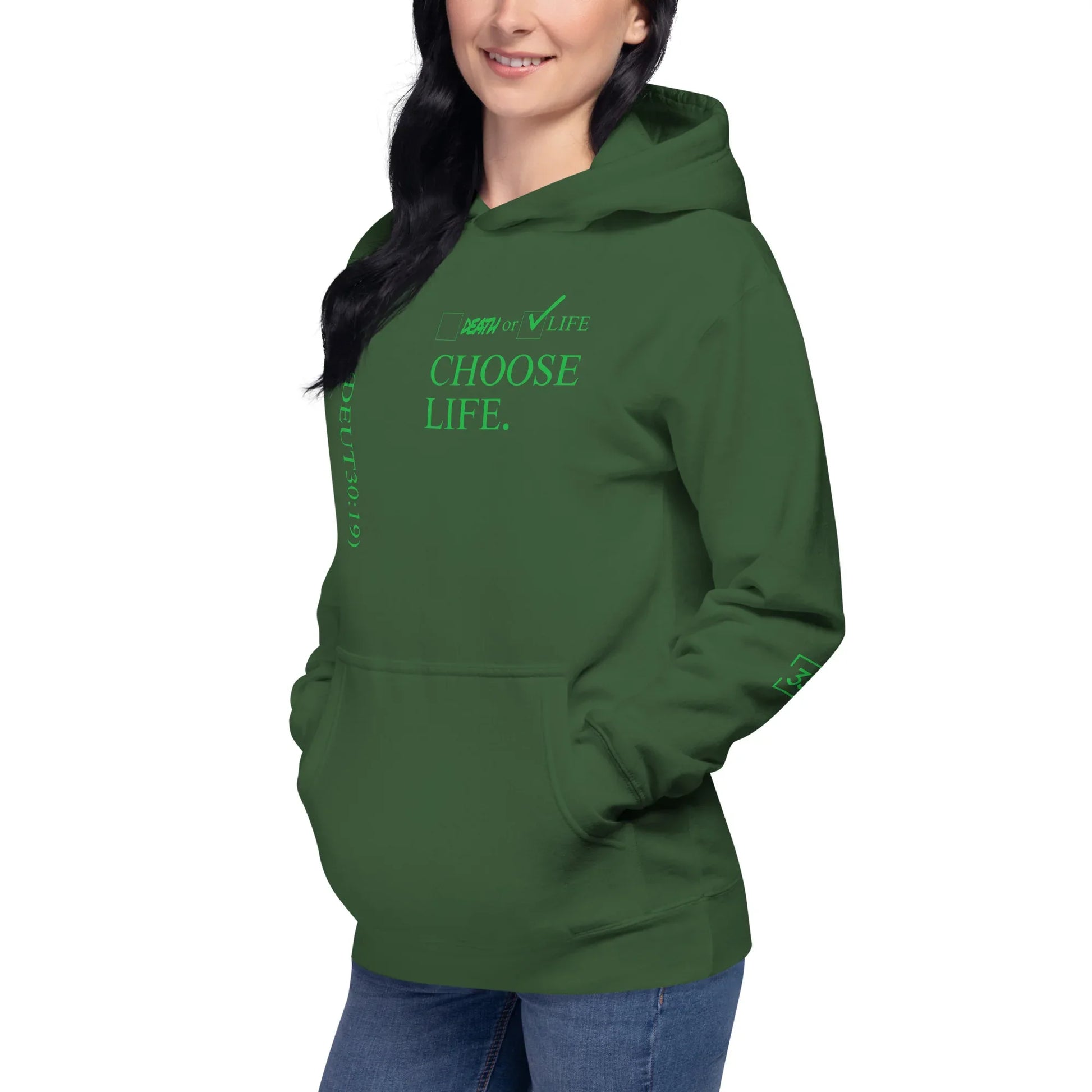 CHOSSE LIFE Unisex Hoodie - Da G.A.T.E 33