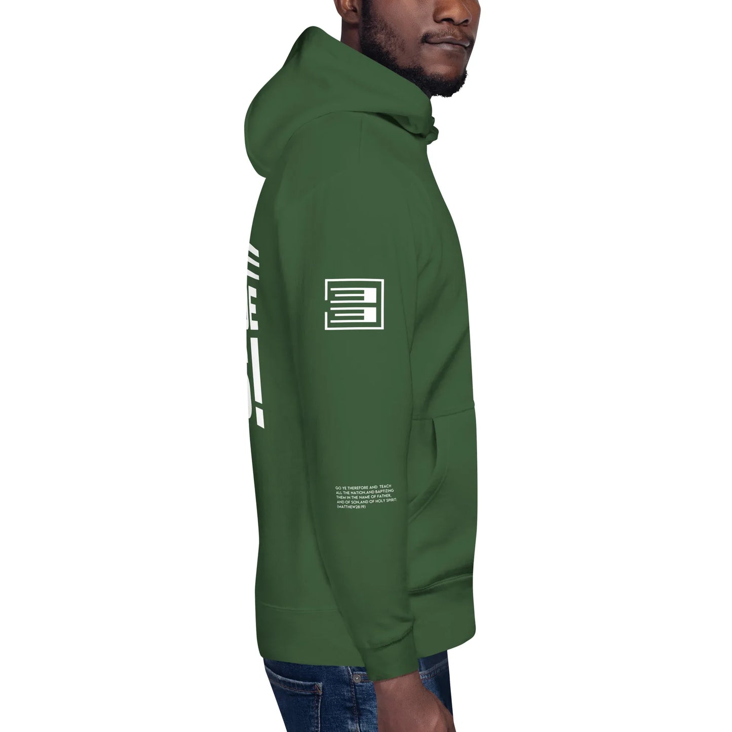 WE OUTSIDE -W- JESUS Unisex Hoodie - Da G.A.T.E 33