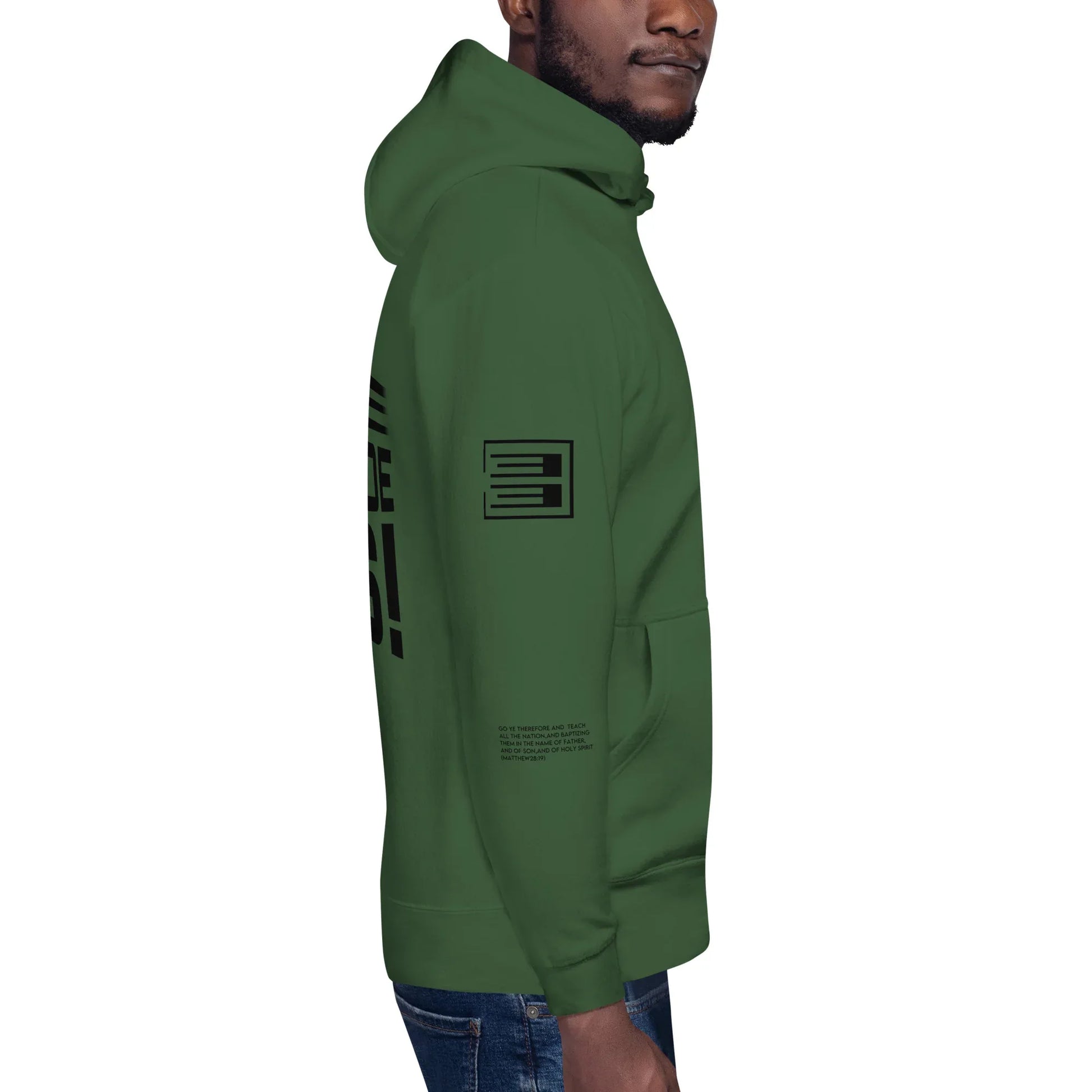 WE OUTSIDE -W- JESUS Unisex Hoodie - Da G.A.T.E 33