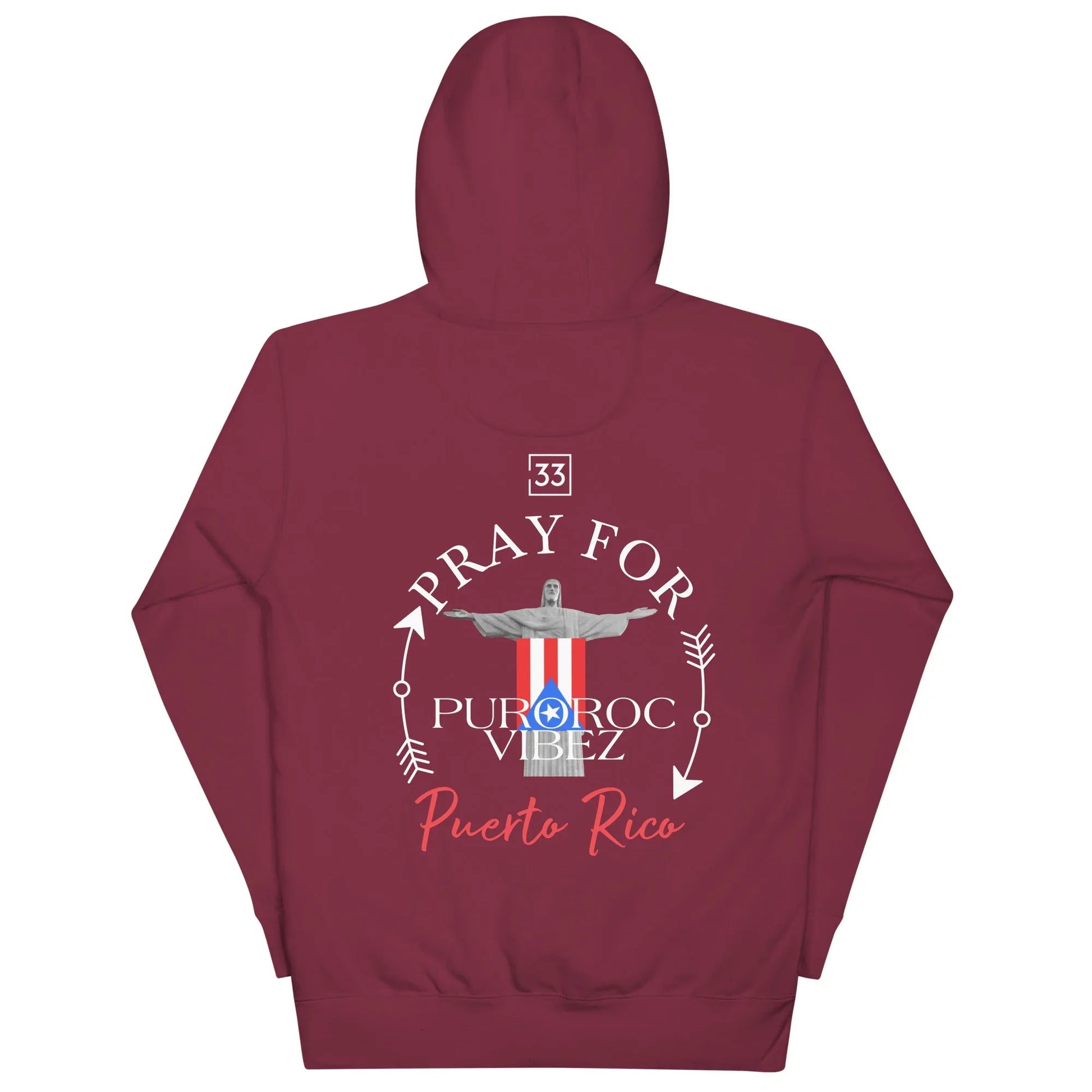 PRAY FOR PR Unisex Hoodie - Da G.A.T.E 33