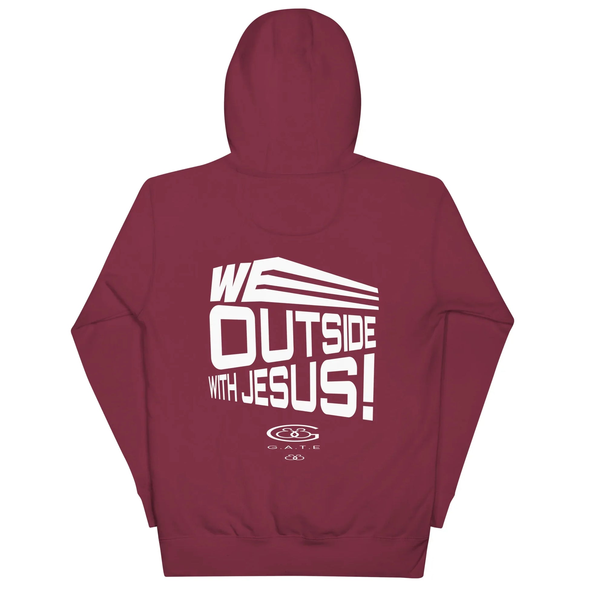WE OUTSIDE -W- JESUS Unisex Hoodie - Da G.A.T.E 33
