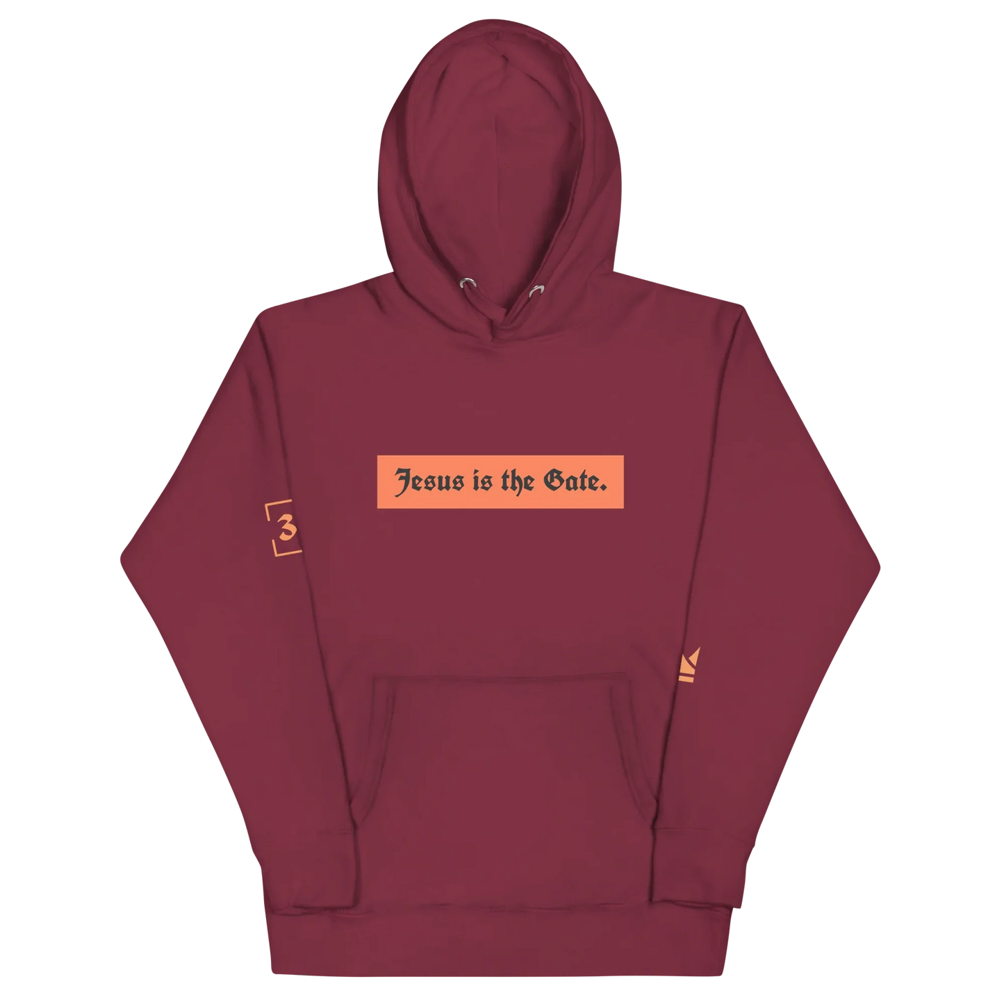 Jesus is the Gate. Unisex Hoodie - Da G.A.T.E 33