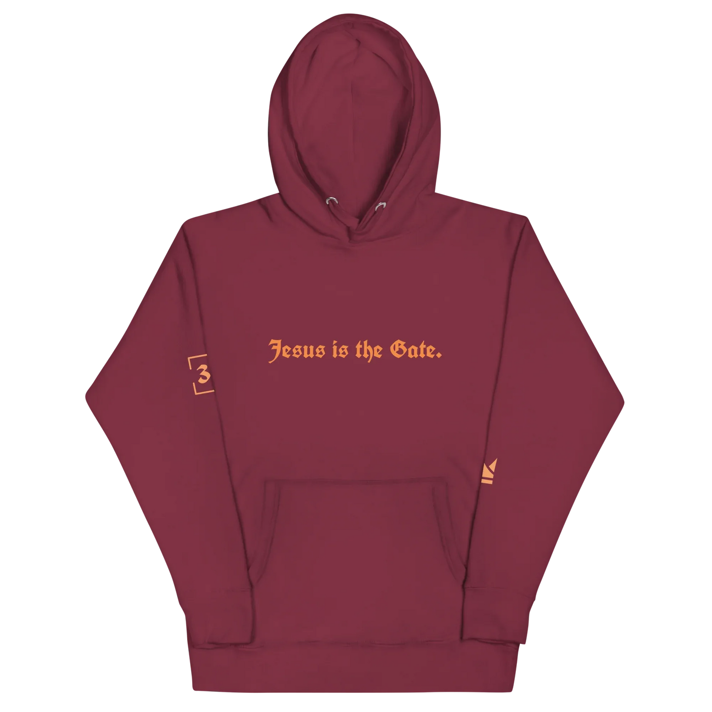 Jesus is the Gate. Unisex Hoodie - Da G.A.T.E 33