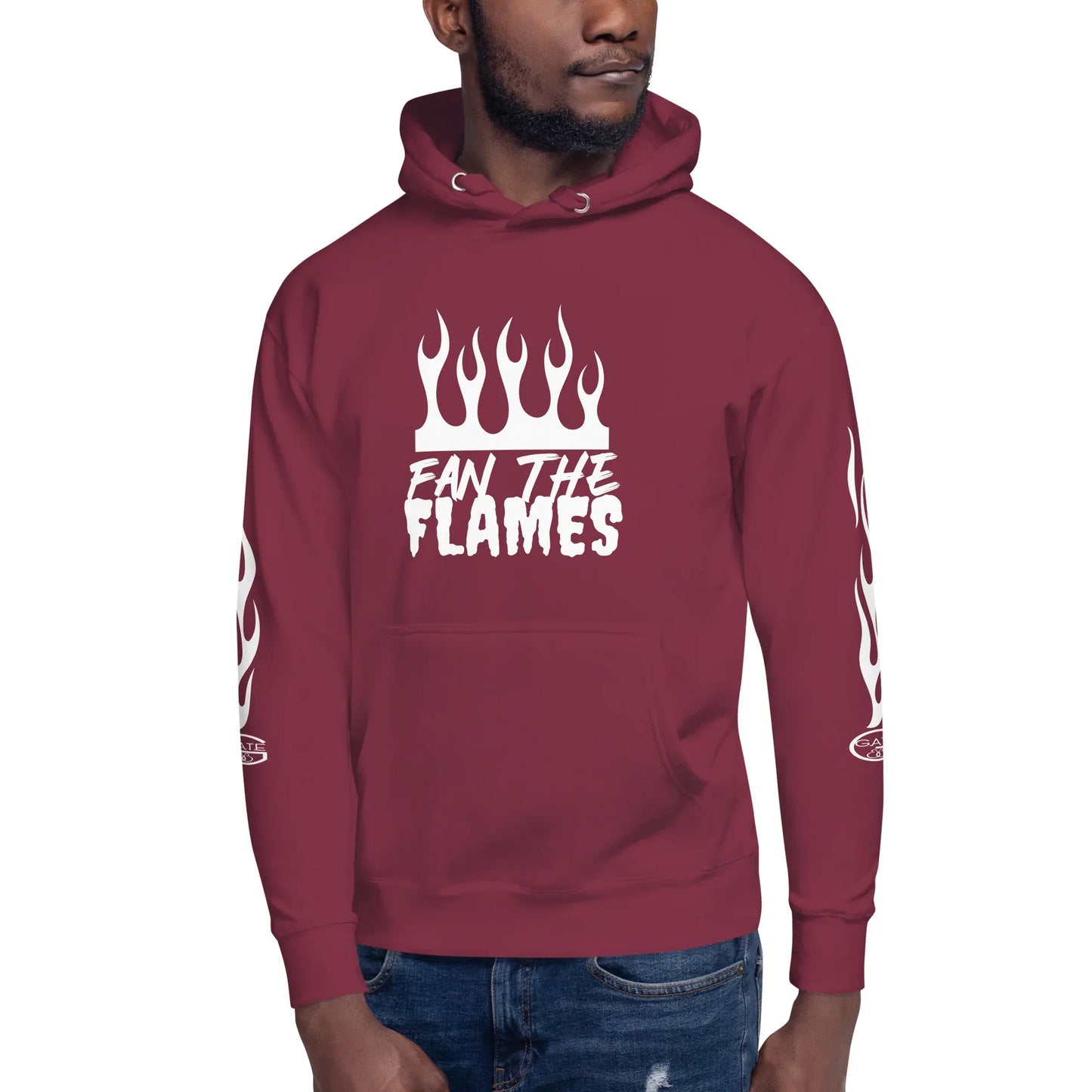 FAN THE FLAMES Unisex Hoodie - Da G.A.T.E 33