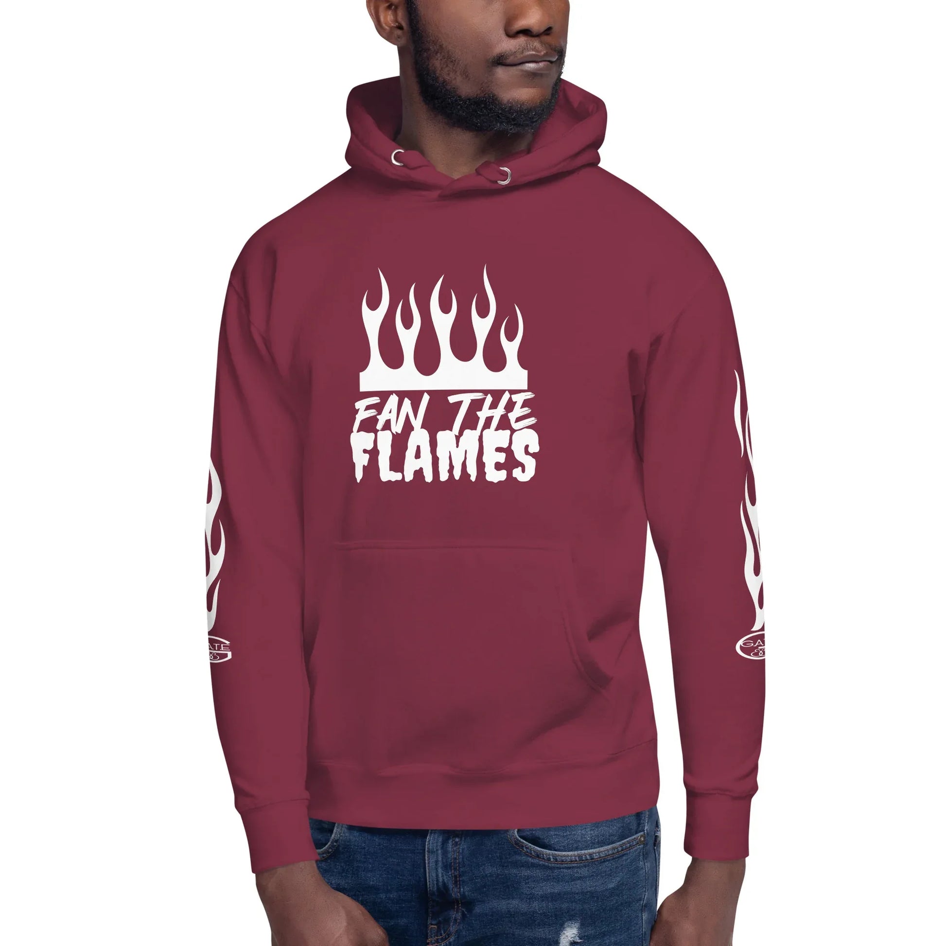FAN THE FLAMES Unisex Hoodie - Da G.A.T.E 33