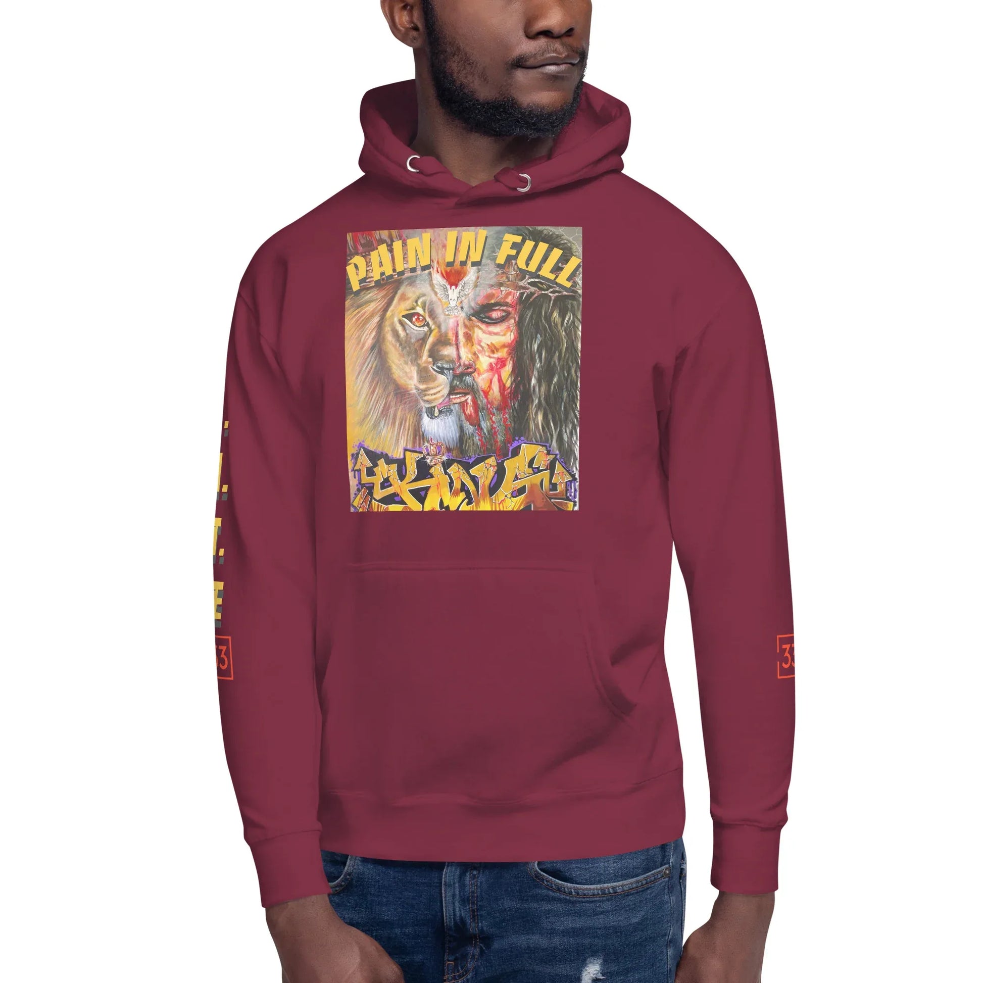 PAIN IN FULL Unisex Hoodie - Da G.A.T.E 33