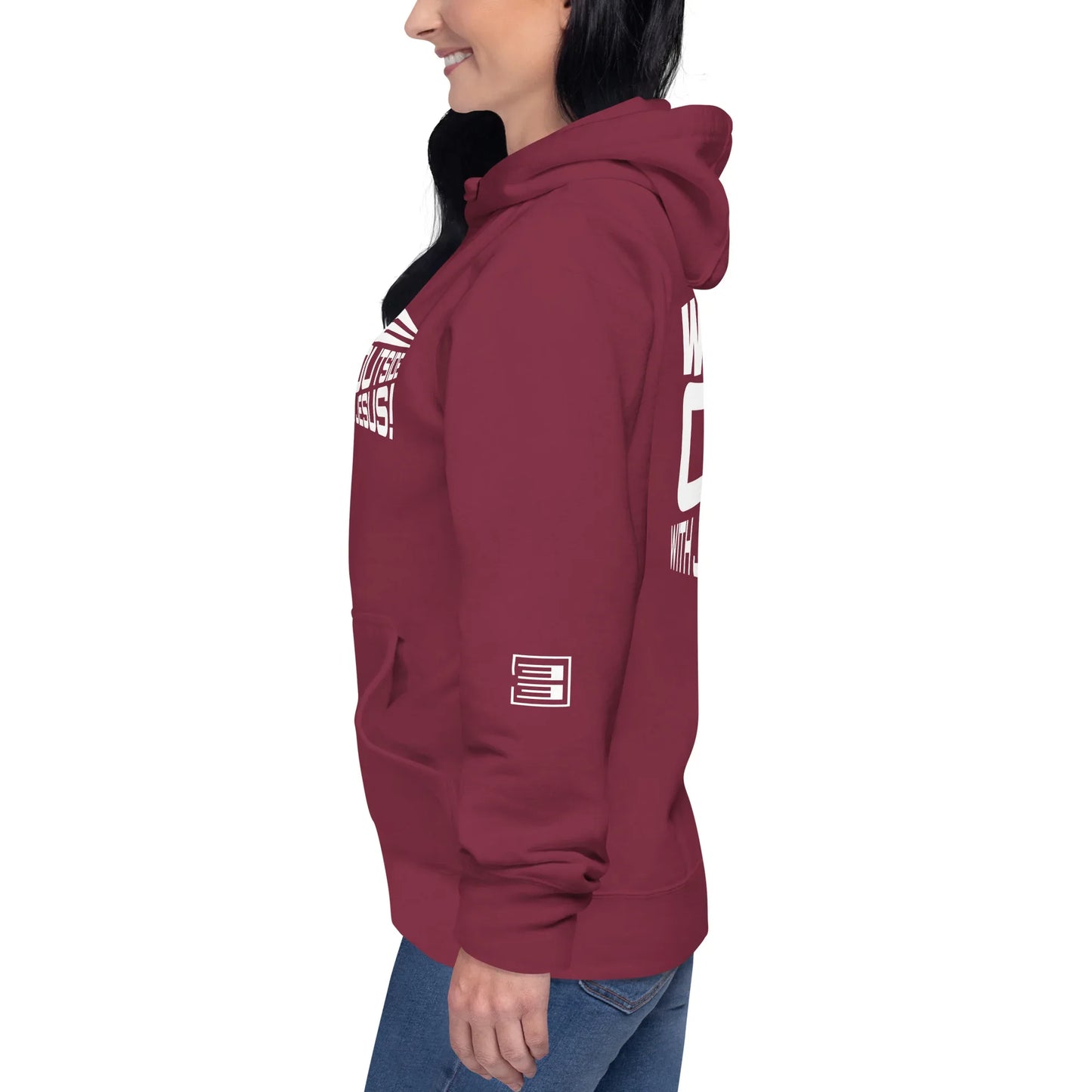 WE OUTSIDE -W- JESUS Unisex Hoodie - Da G.A.T.E 33