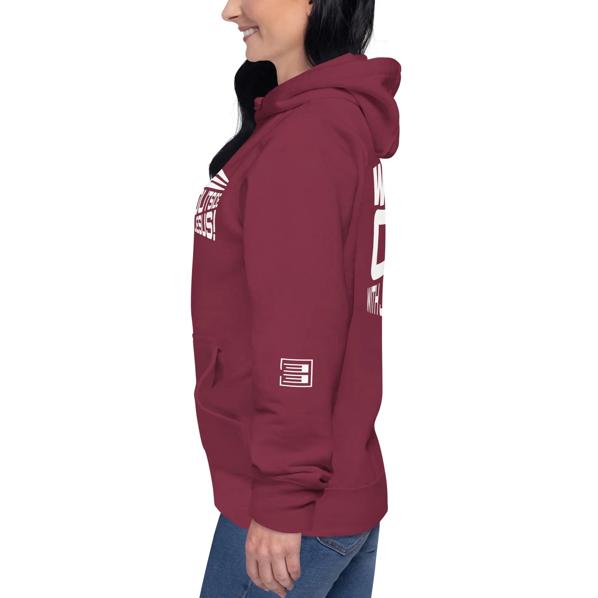 WE OUTSIDE -W- JESUS Unisex Hoodie - Da G.A.T.E 33