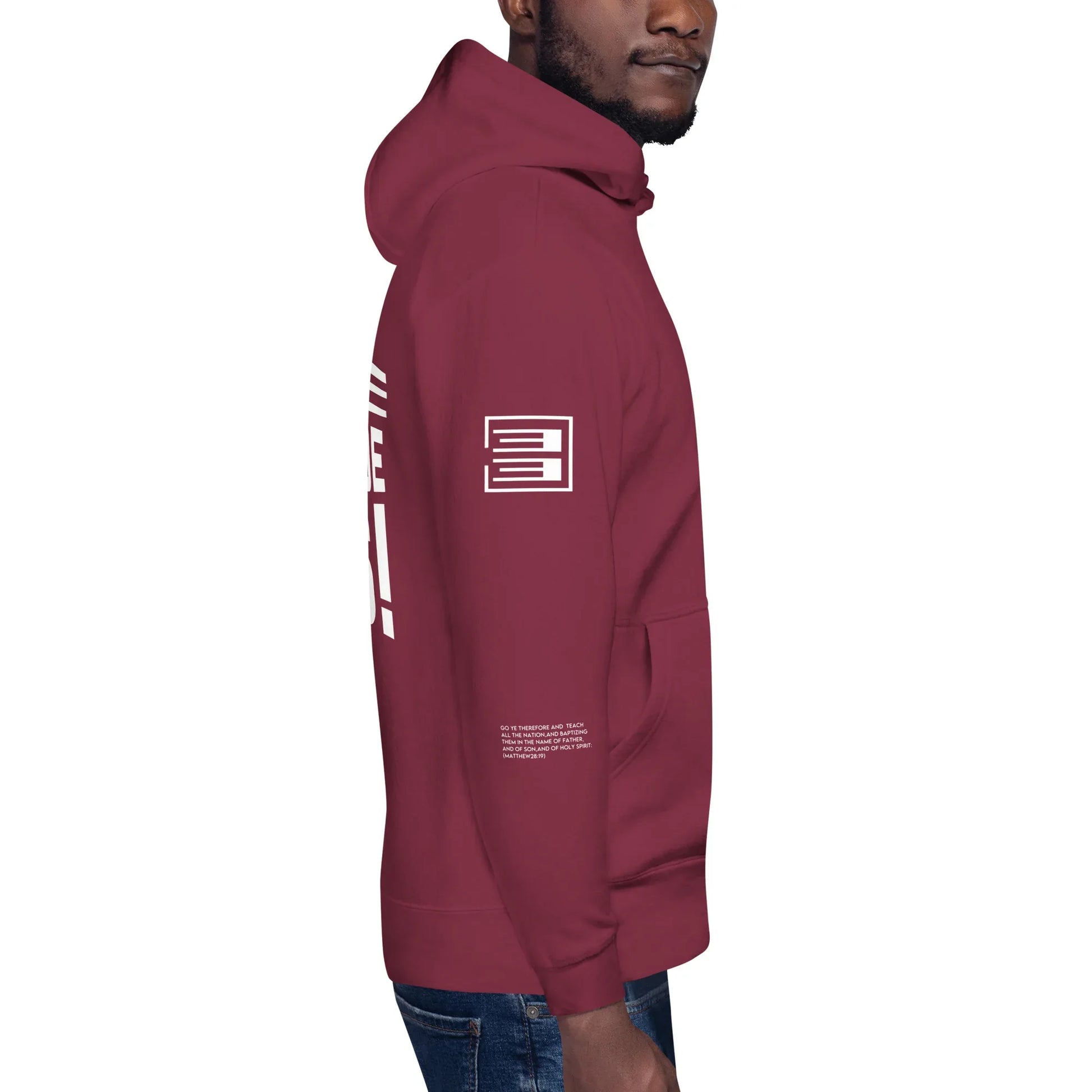 WE OUTSIDE -W- JESUS Unisex Hoodie - Da G.A.T.E 33
