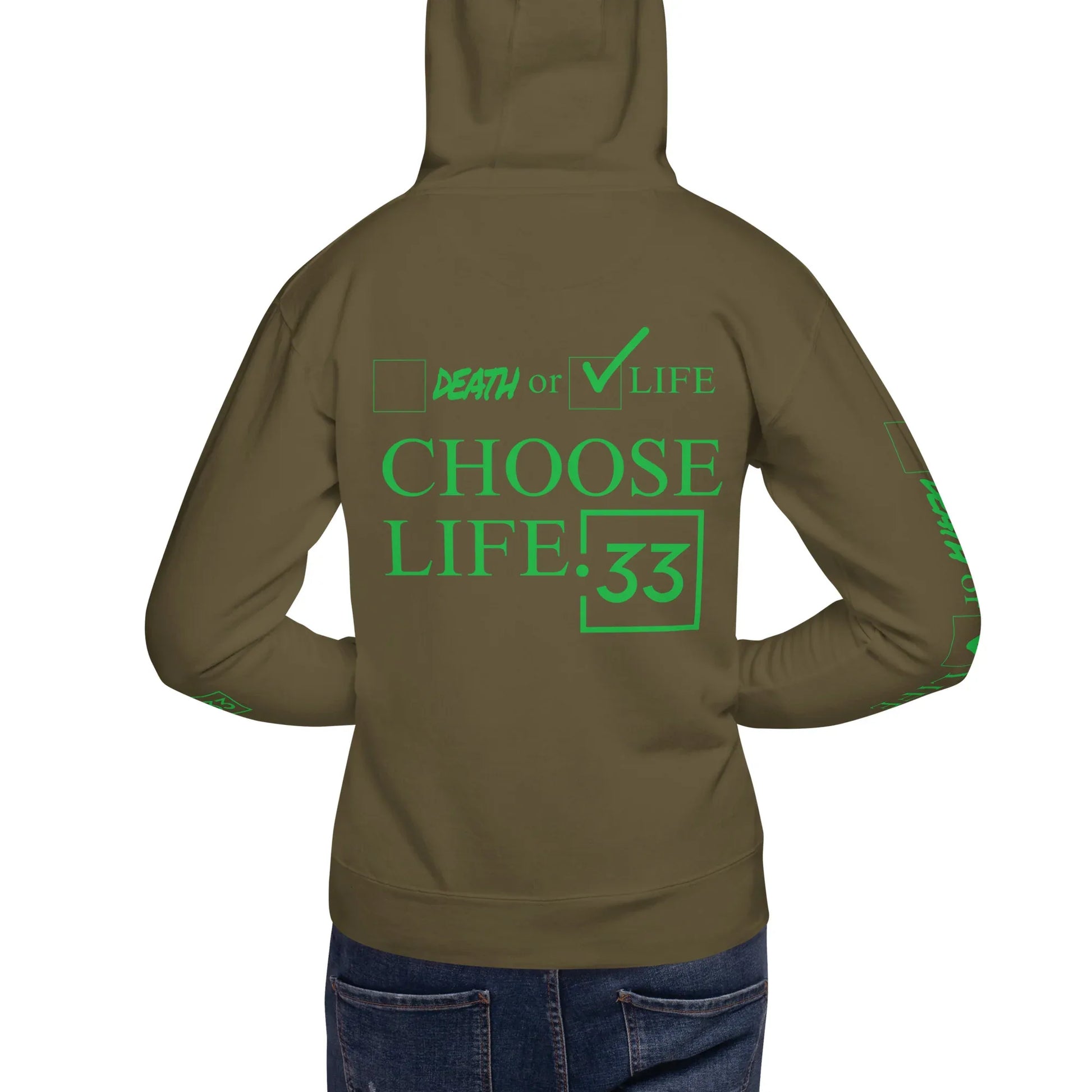 CHOSSE LIFE Unisex Hoodie - Da G.A.T.E 33