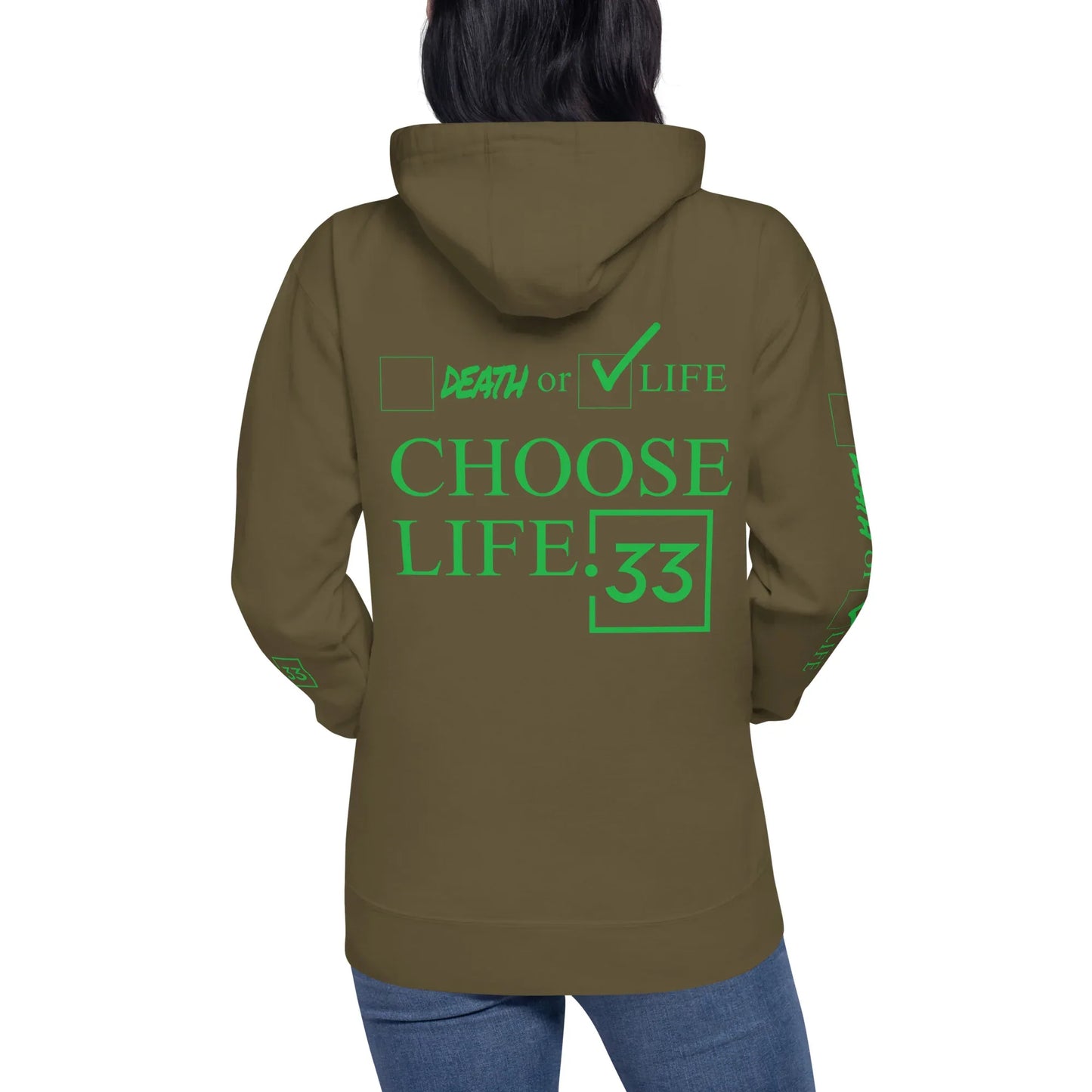 CHOSSE LIFE Unisex Hoodie - Da G.A.T.E 33