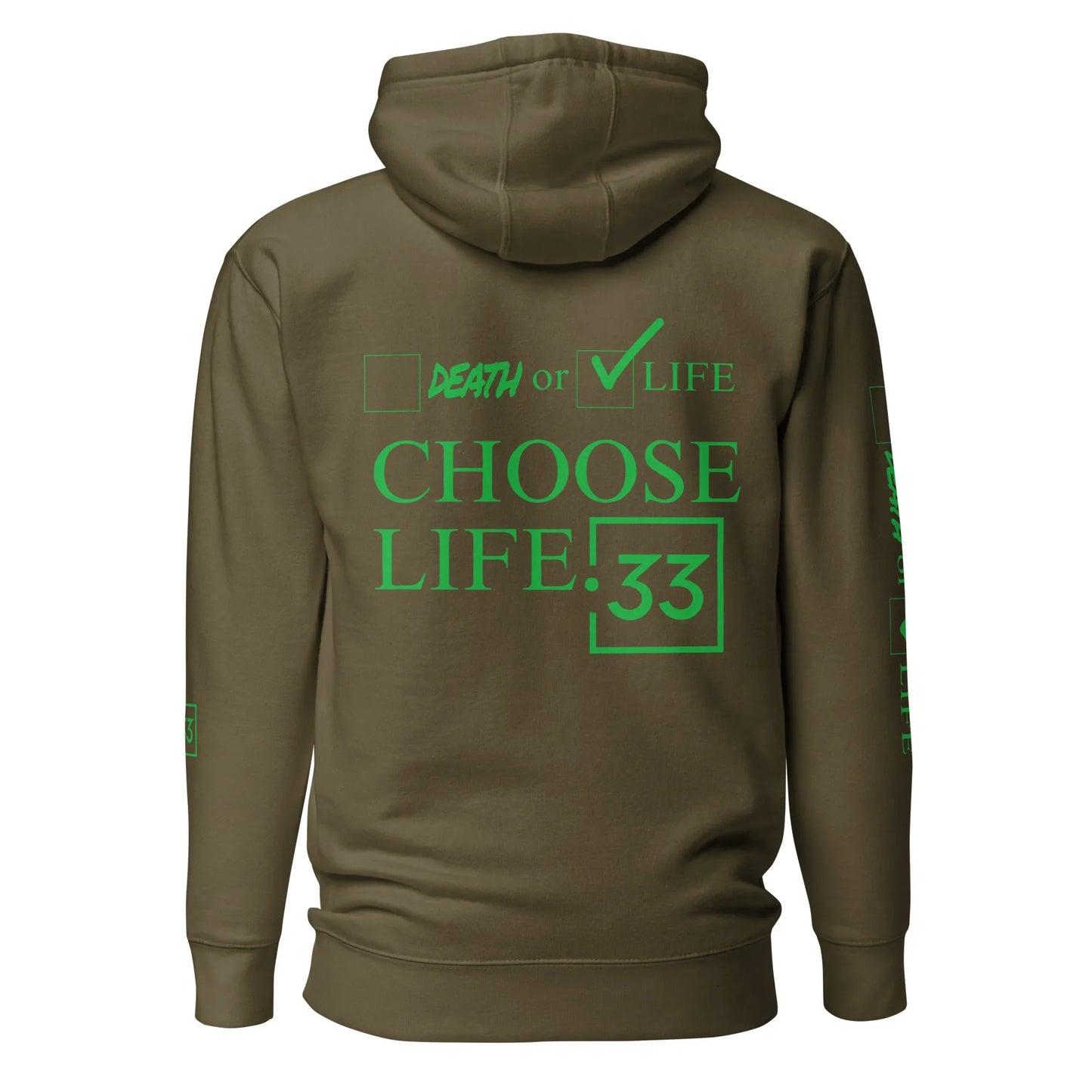 CHOSSE LIFE Unisex Hoodie - Da G.A.T.E 33