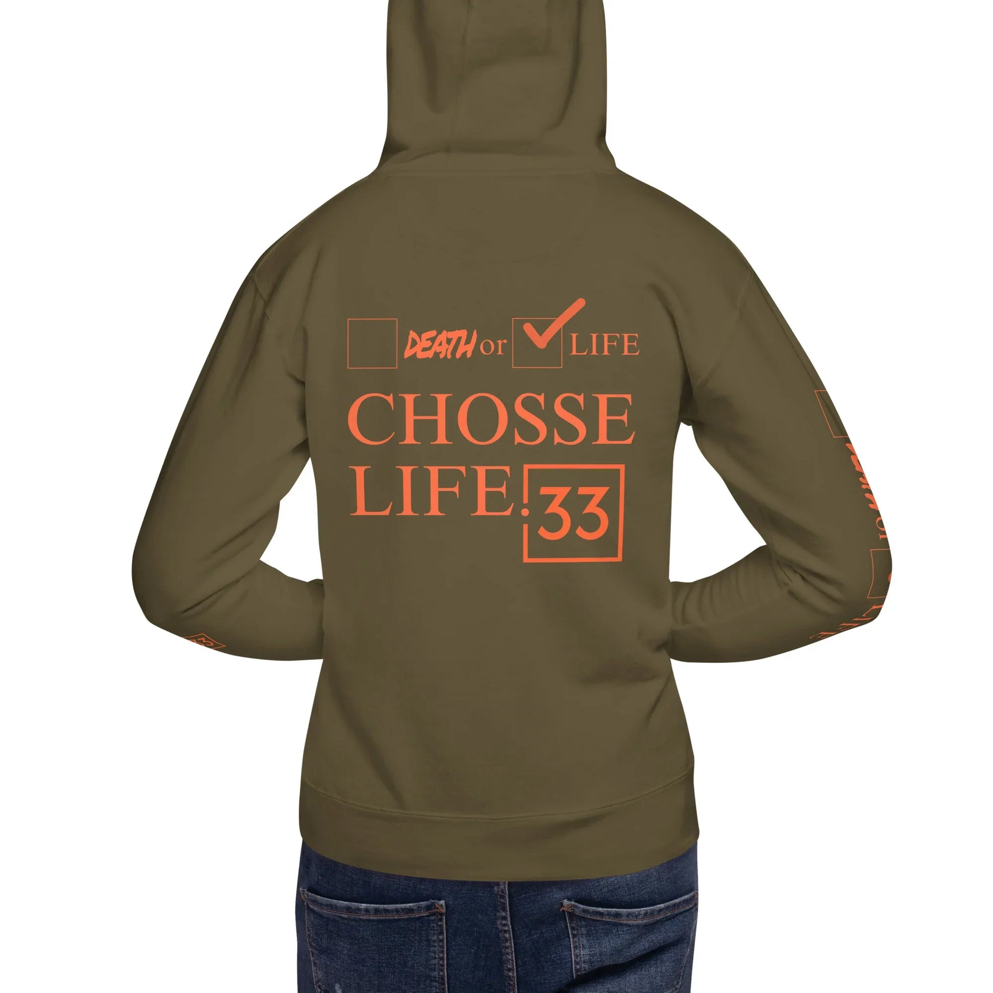 CHOOSE LIFE Unisex Hoodie - Da G.A.T.E 33