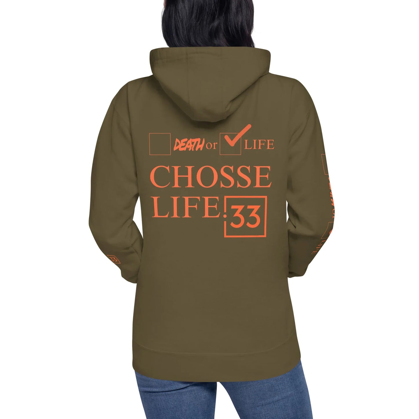 CHOOSE LIFE Unisex Hoodie - Da G.A.T.E 33