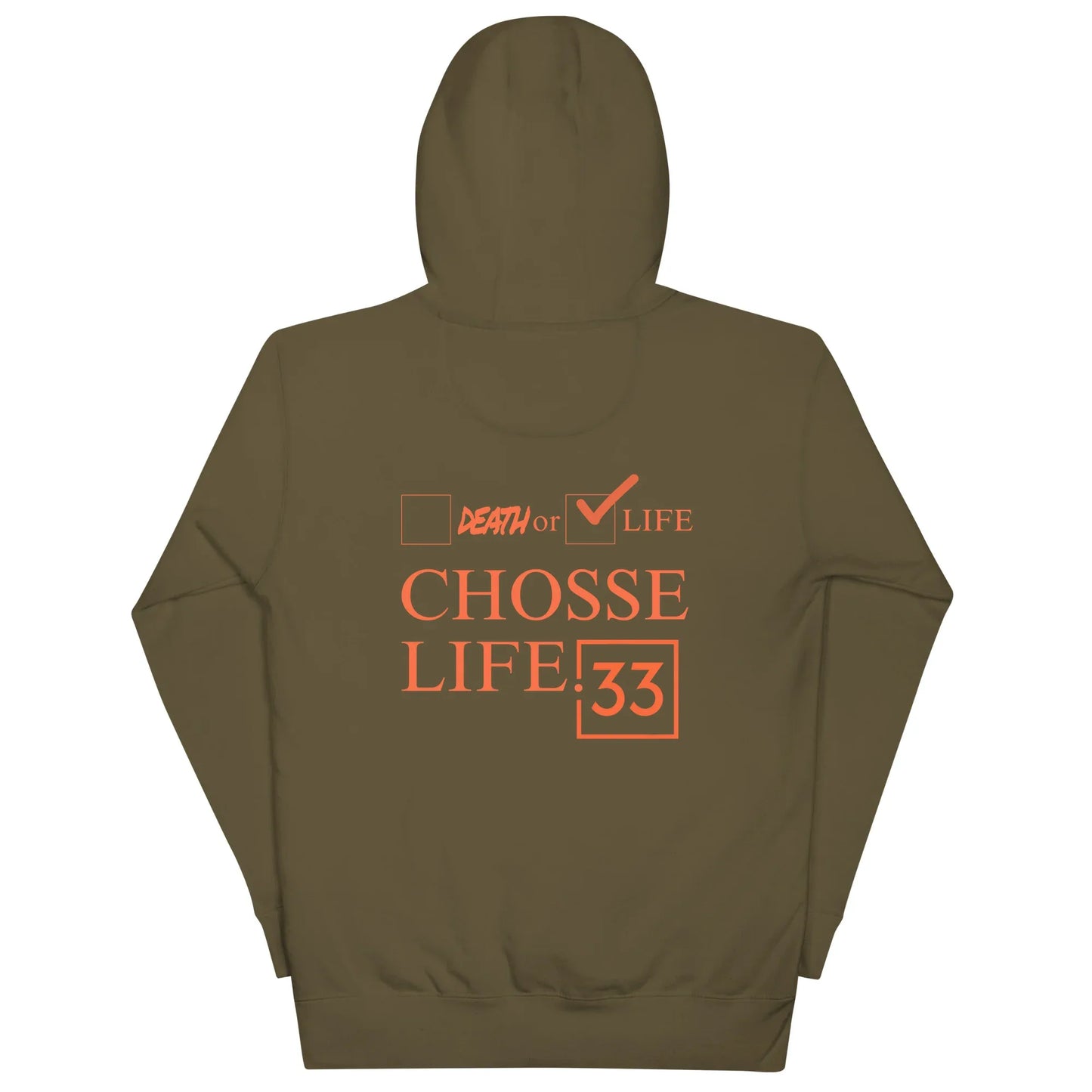 CHOOSE LIFE Unisex Hoodie - Da G.A.T.E 33