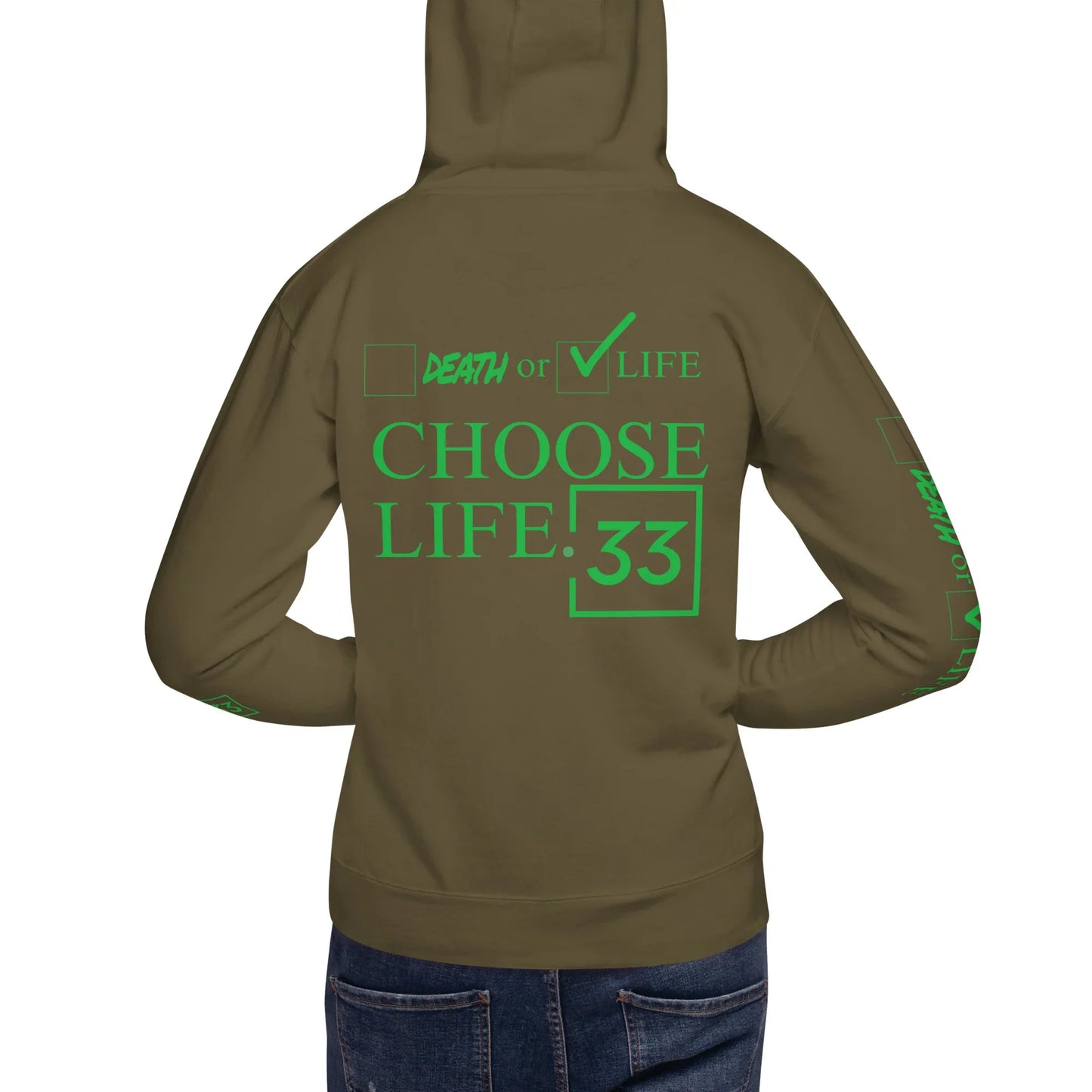 CHOOSE LIFE Unisex Hoodie - Da G.A.T.E 33