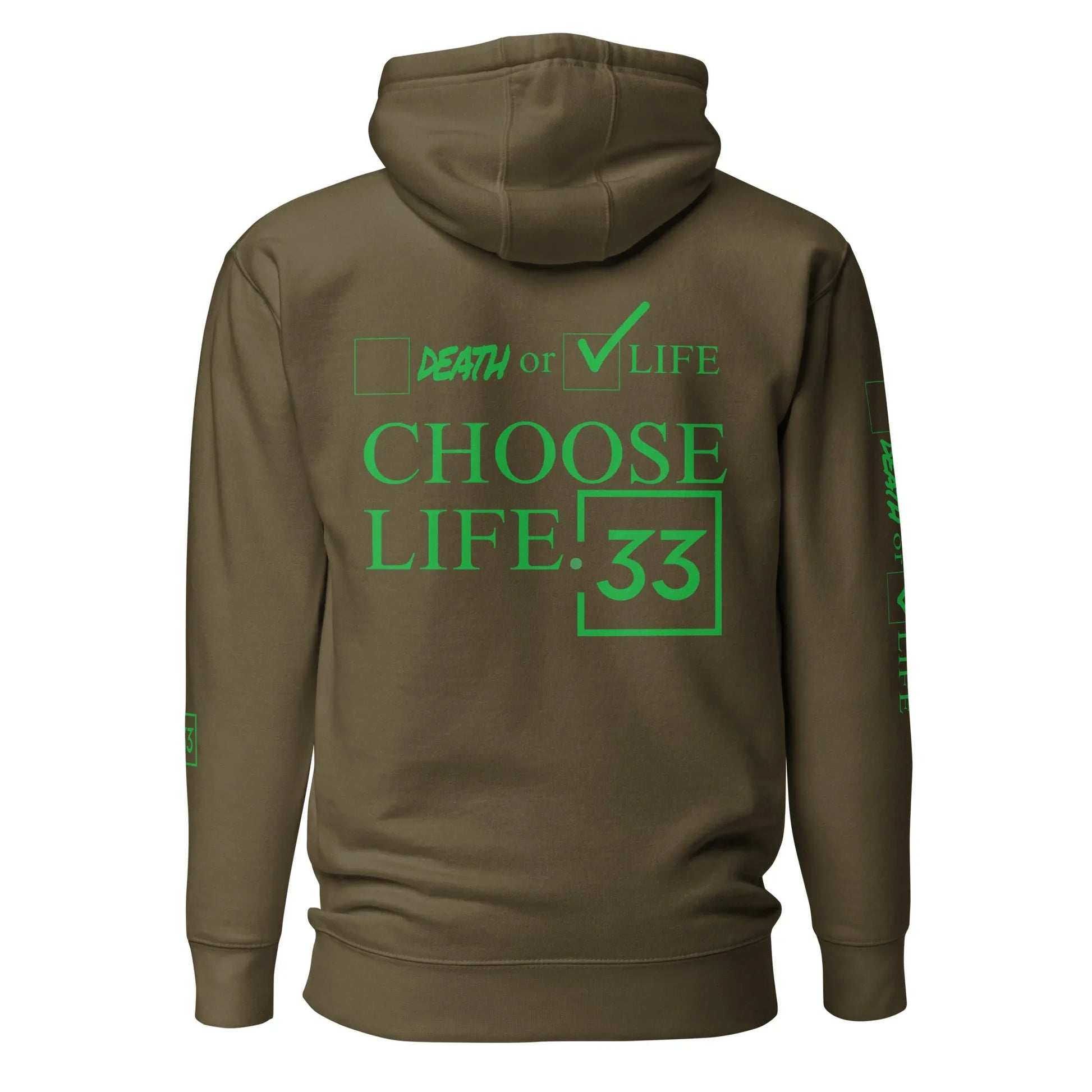 CHOOSE LIFE Unisex Hoodie - Da G.A.T.E 33